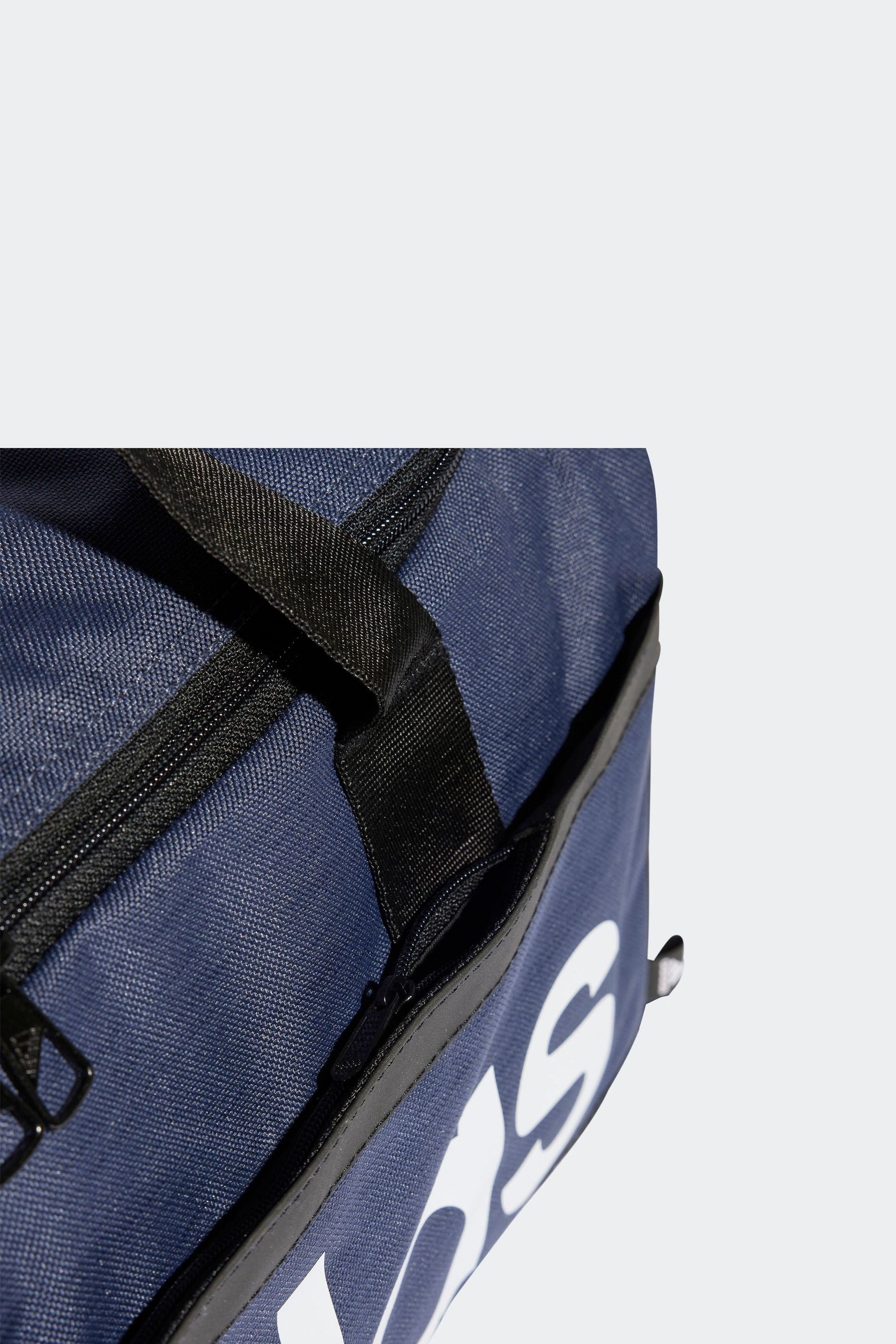 adidas Blue Linear Duffle Bag