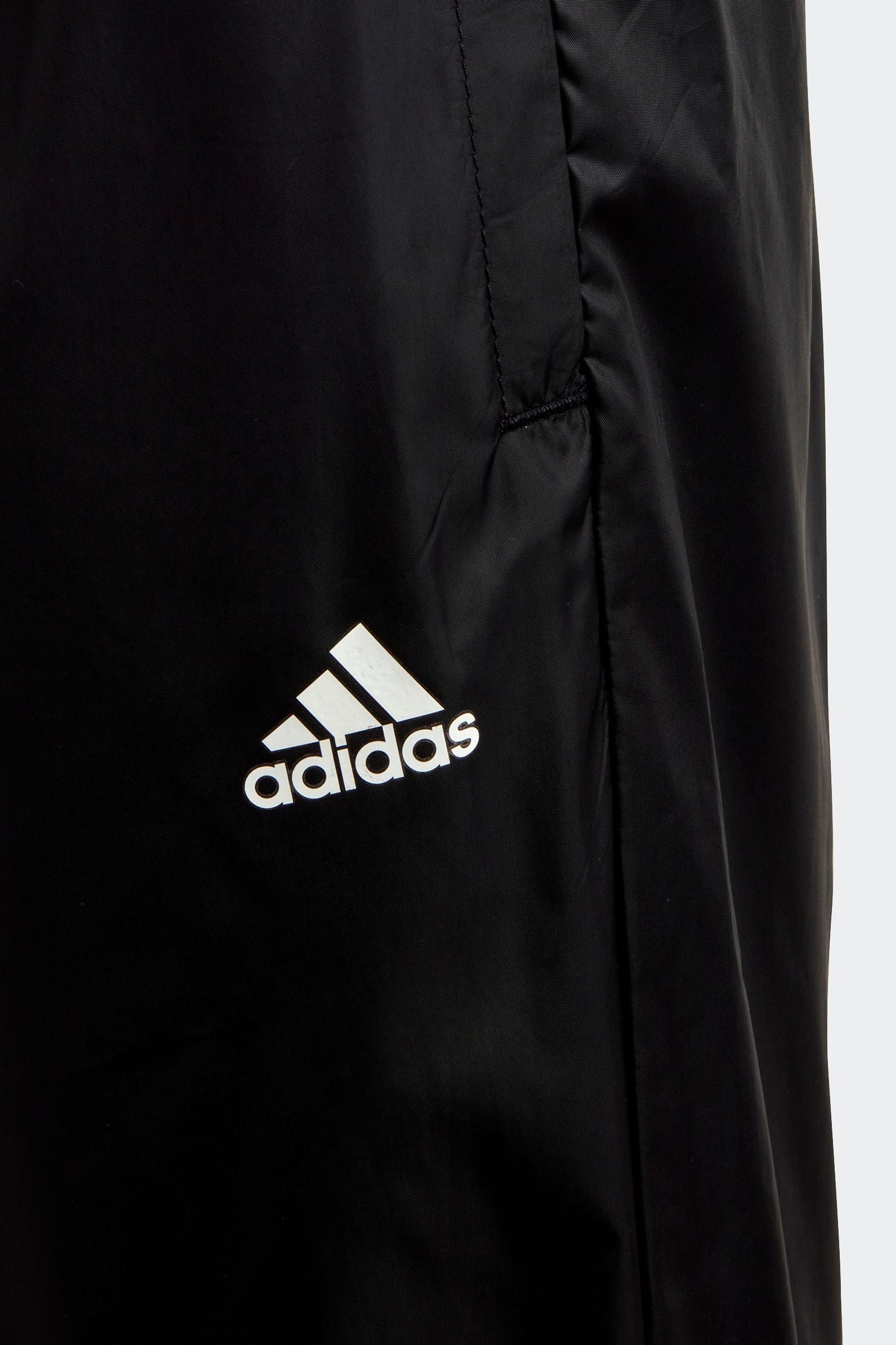 adidas Black Sportswear Essentials 3-Stripes Woven Tracksuit