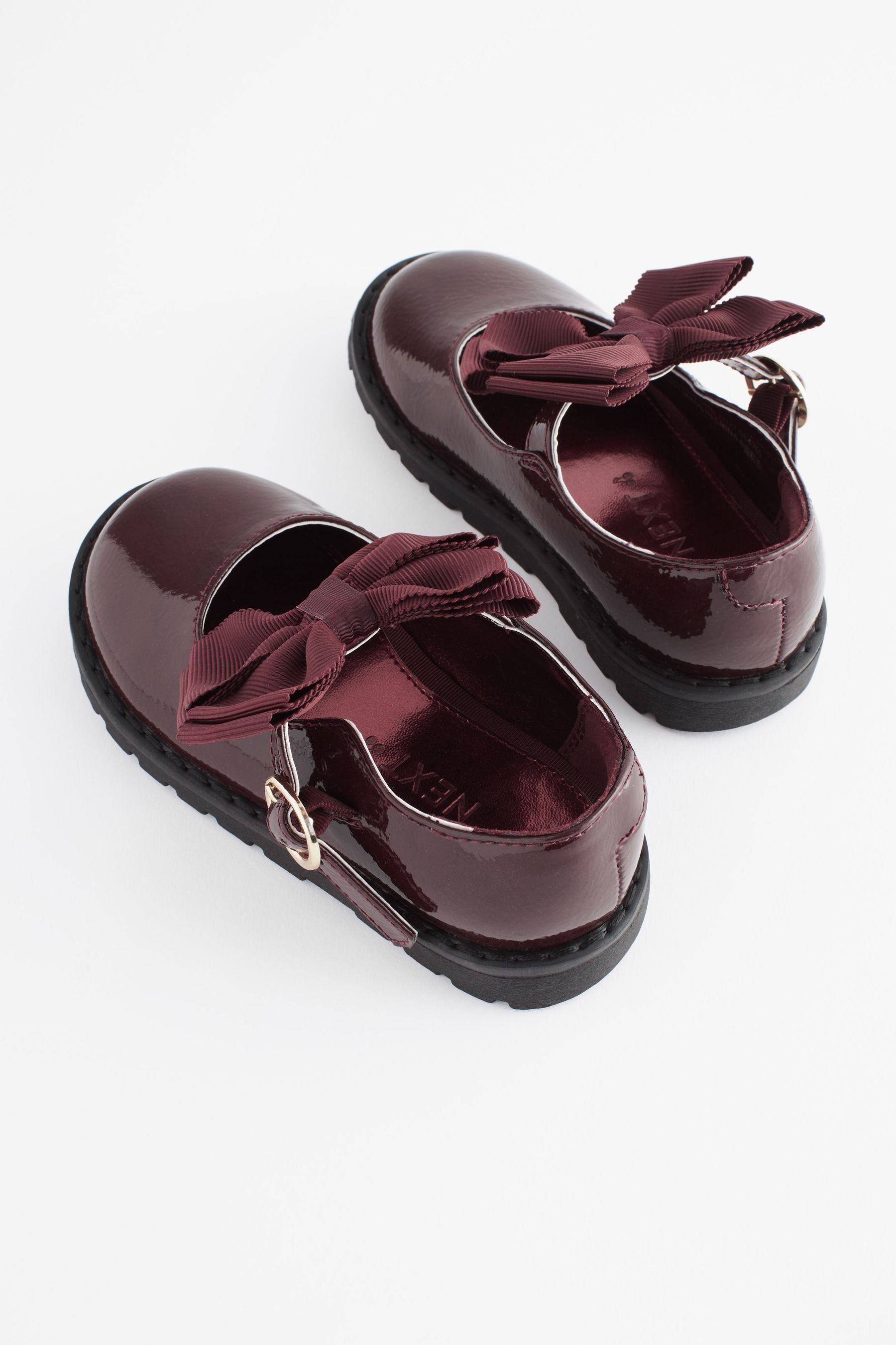 Plum Red Mary Jane Shoes