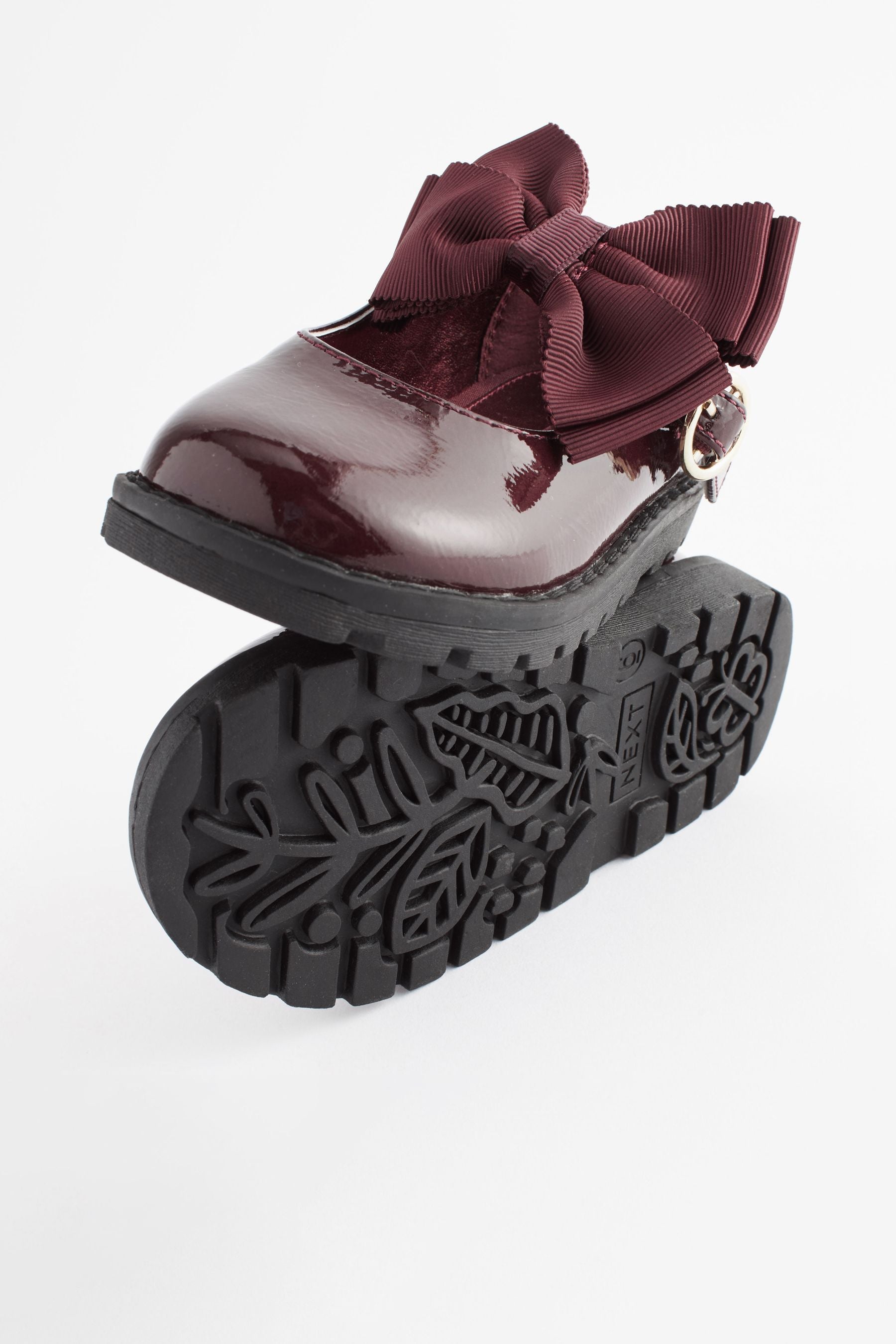 Plum Red Mary Jane Shoes