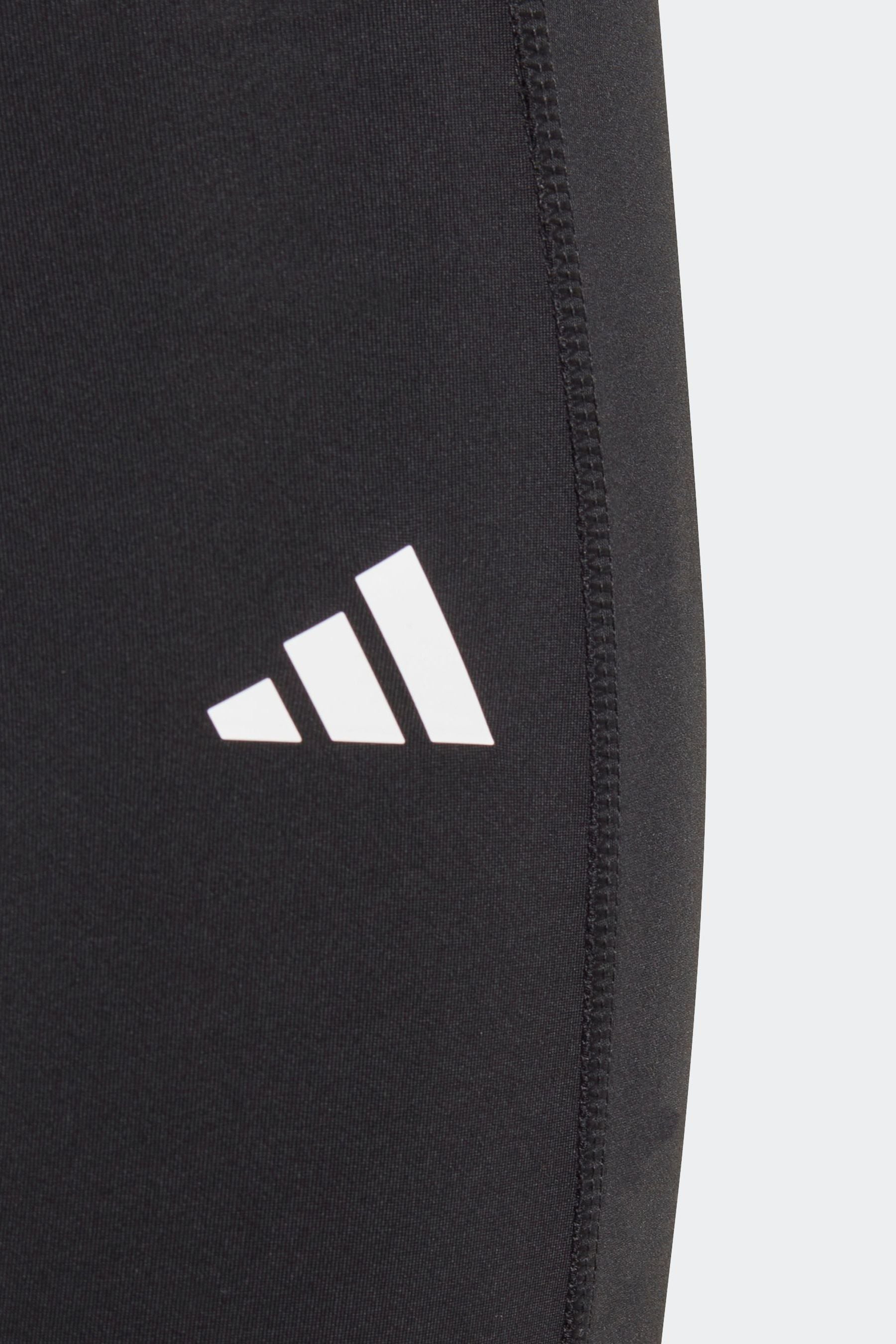 adidas Black Sportswear Aeroready Techfit Long Kids Leggings