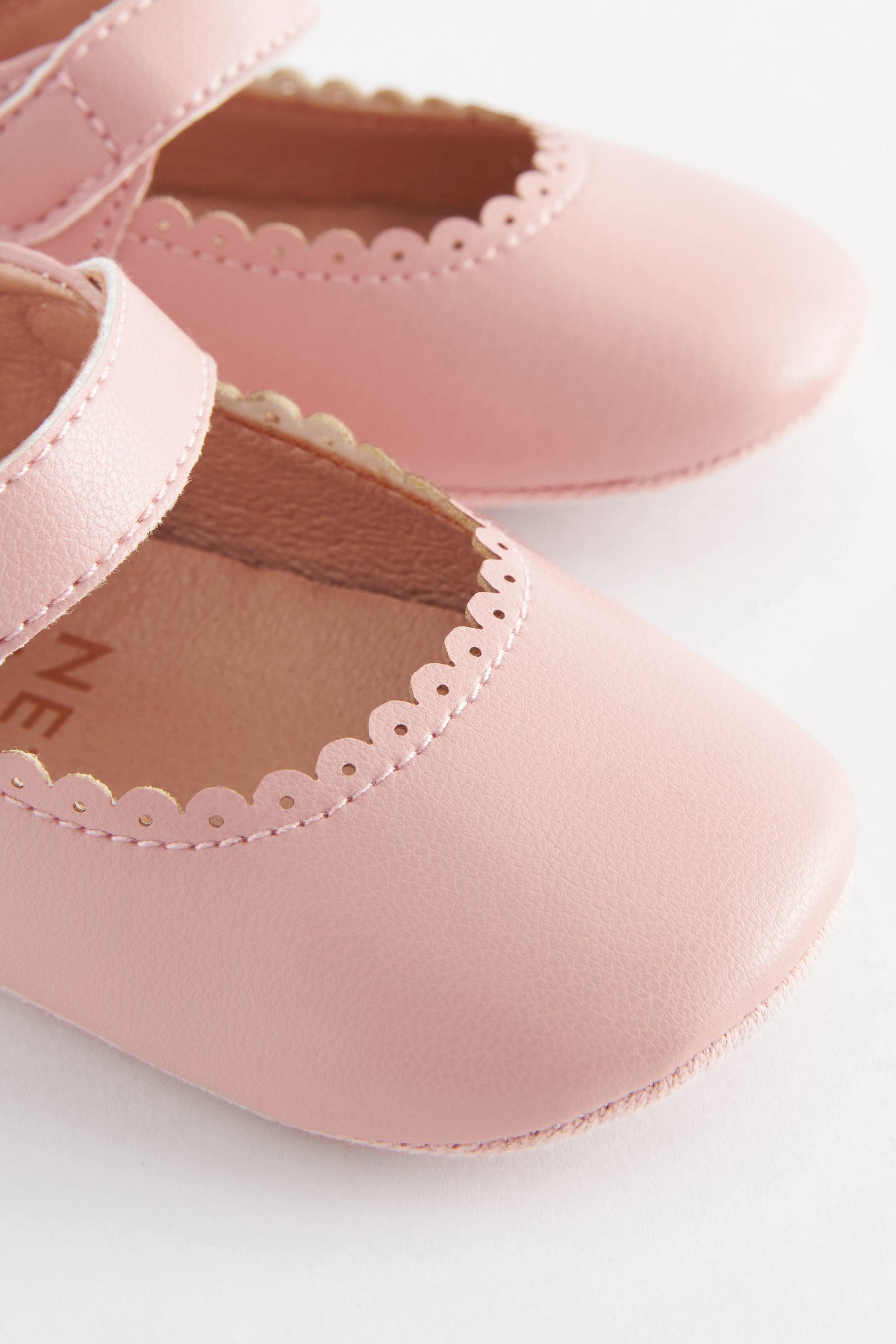 Pink Mary Jane Baby Shoes (0-24mths)