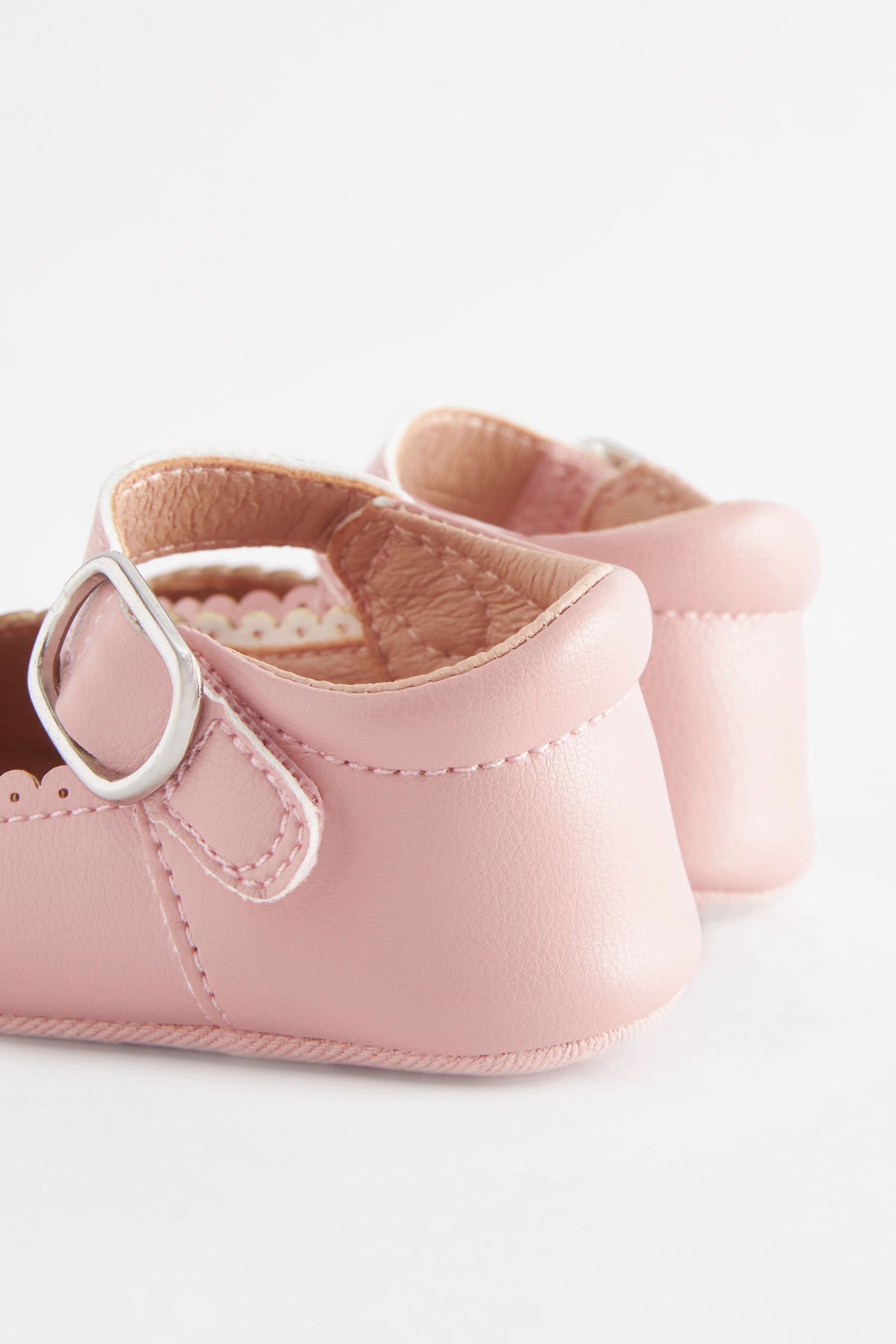 Pink Mary Jane Baby Shoes (0-24mths)