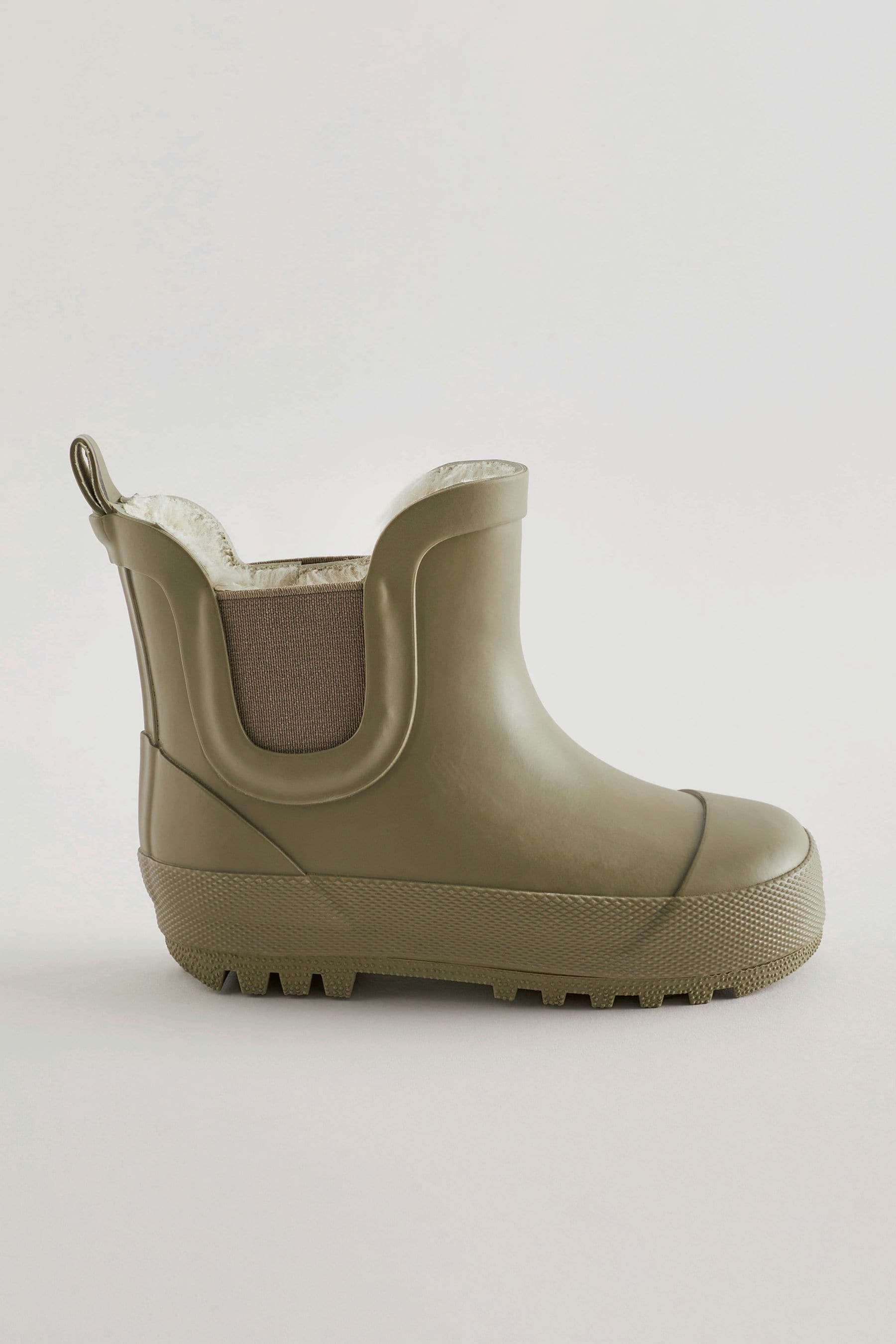 Neutral Warm Lined Ankle Wellies