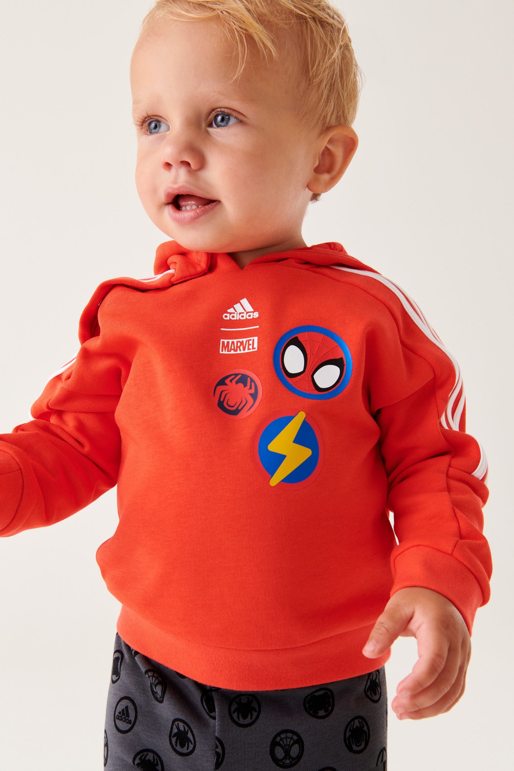 Red adidas Sportswear Infant adidas x Marvel Spider-Man Tracksuit