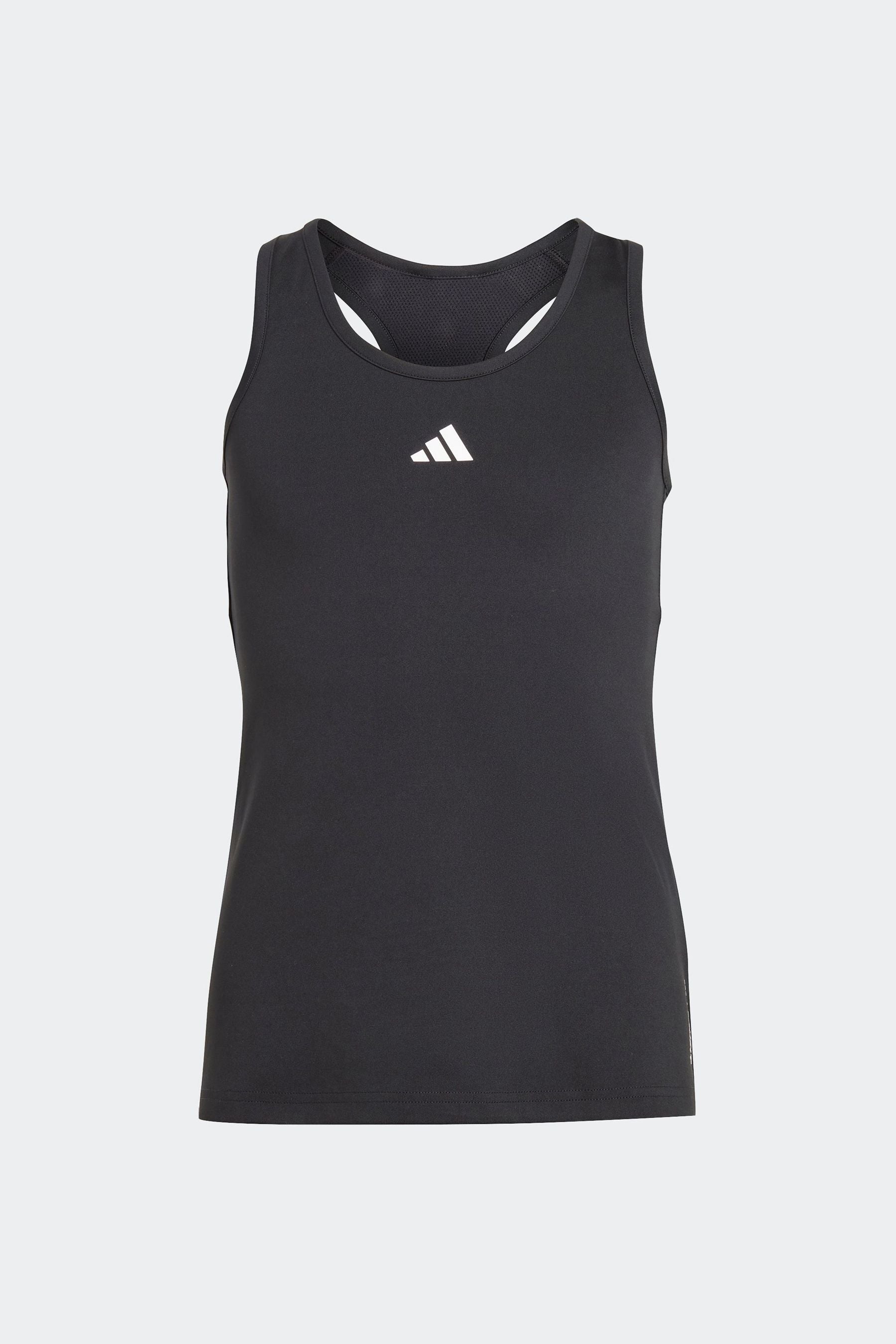 adidas Black Kids Sportswear Aeroready Techfit Tank Top