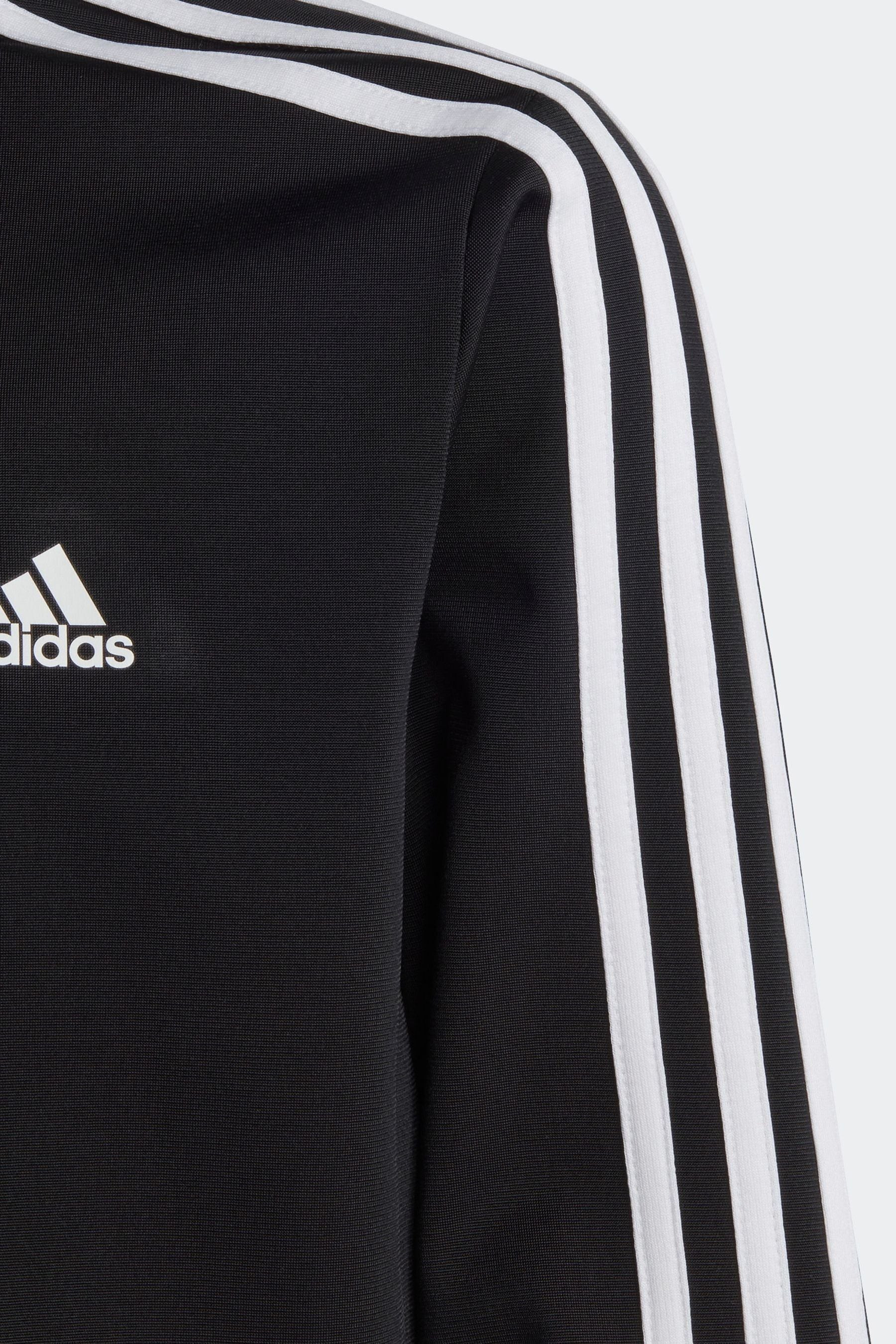 adidas Black Sportswear Essentials 3-Stripes Tracksuit