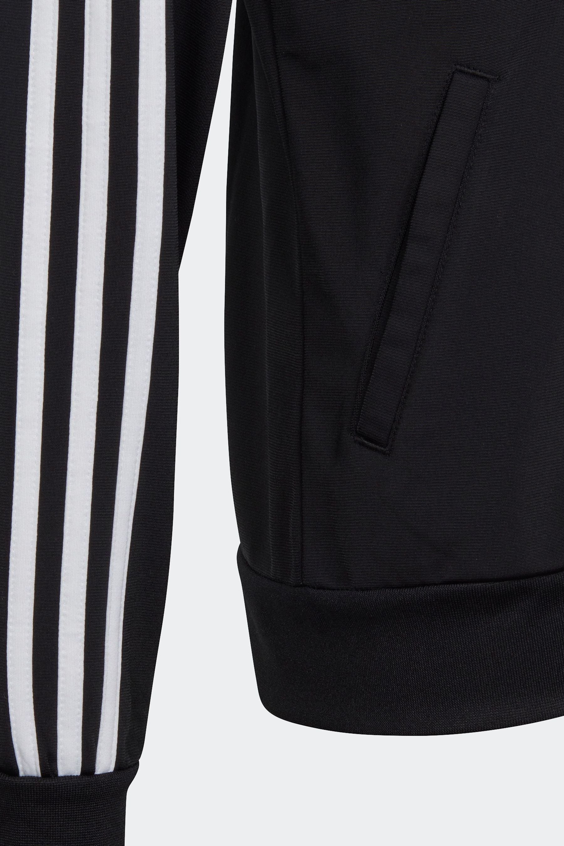 adidas Black Sportswear Essentials 3-Stripes Tracksuit