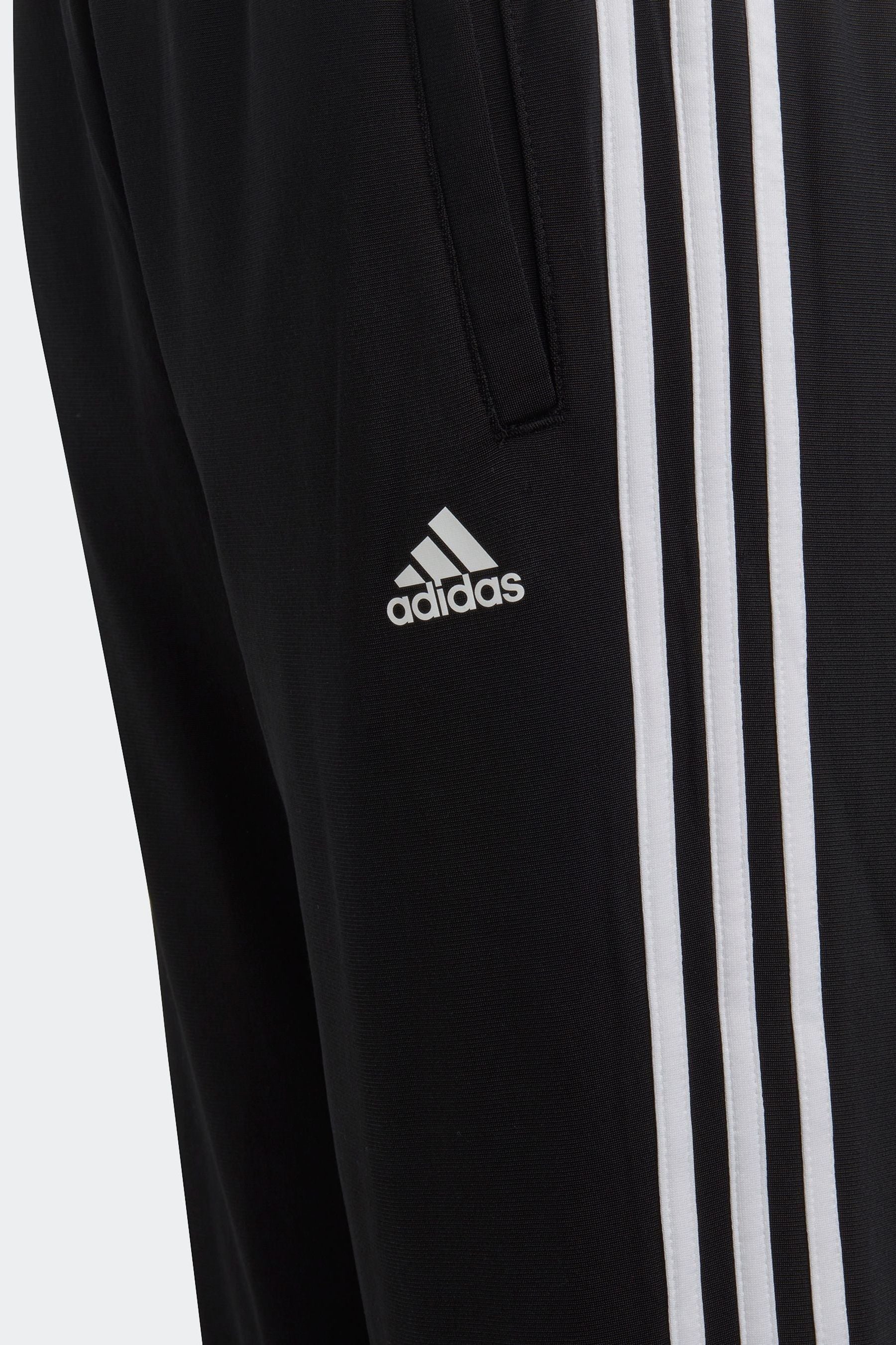 adidas Black Sportswear Essentials 3-Stripes Tracksuit