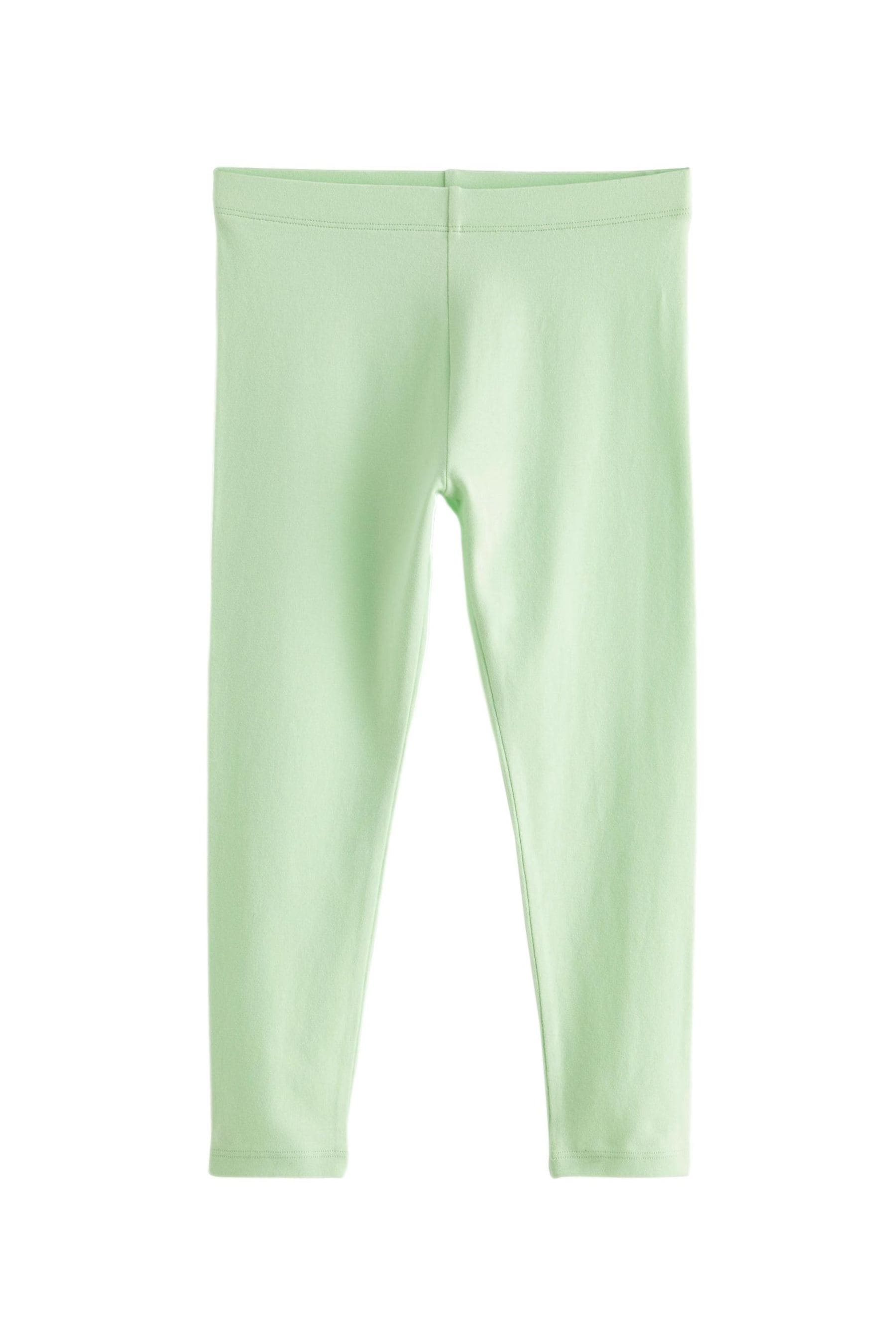 Green Lime Regular Fit Leggings (3-16yrs)