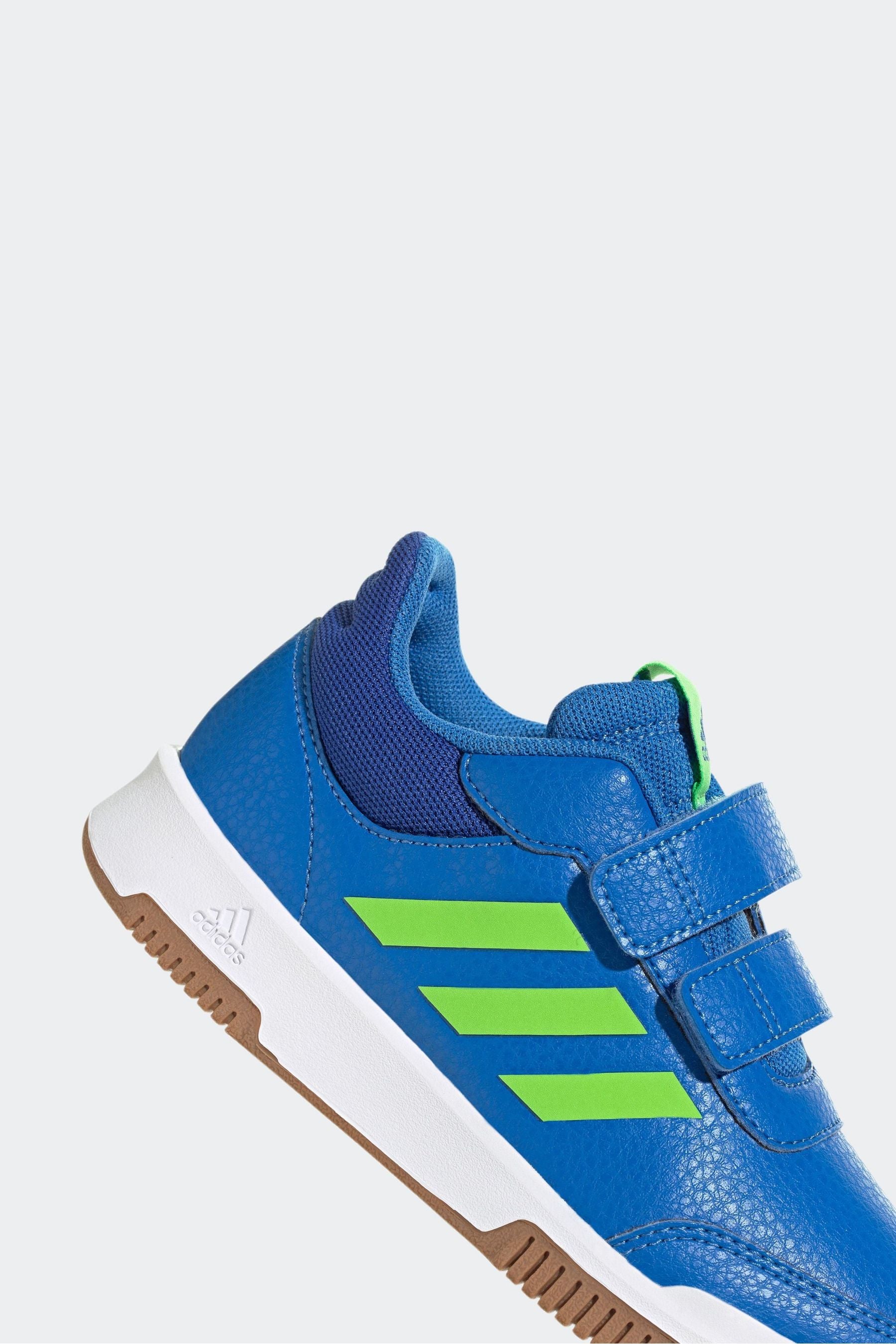 Blue/Green adidas Kids Sportswear Tensaur Hook And Loop Trainers