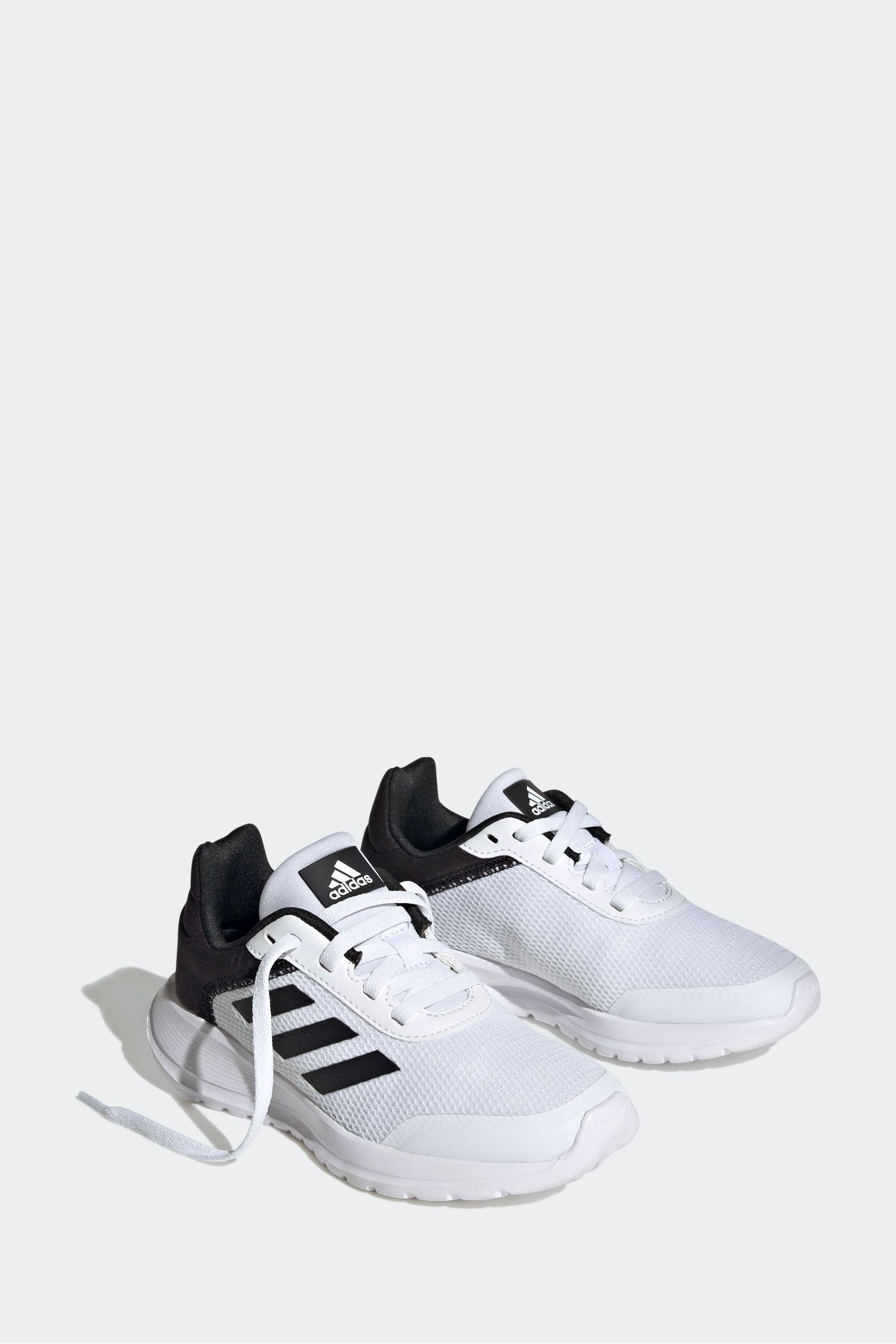 White adidas Kids Sportswear Tensaur Run Trainers