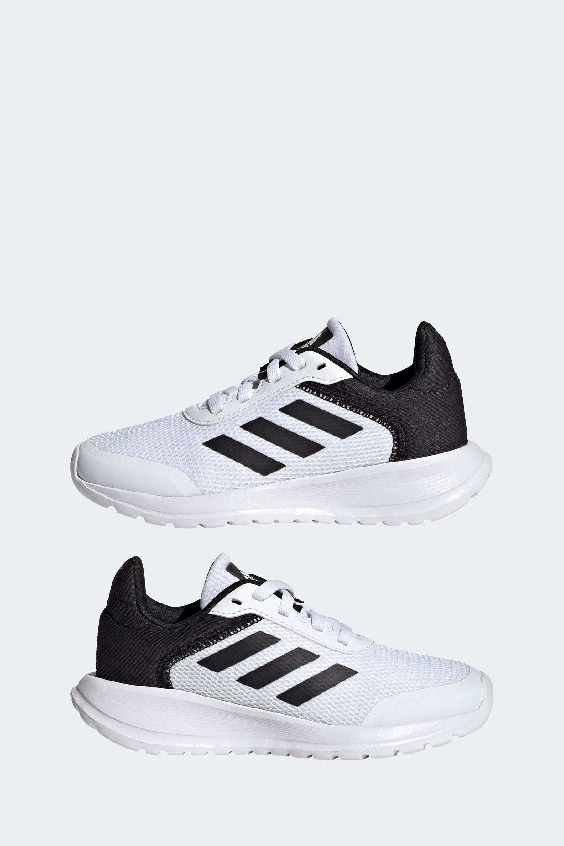 White adidas Kids Sportswear Tensaur Run Trainers