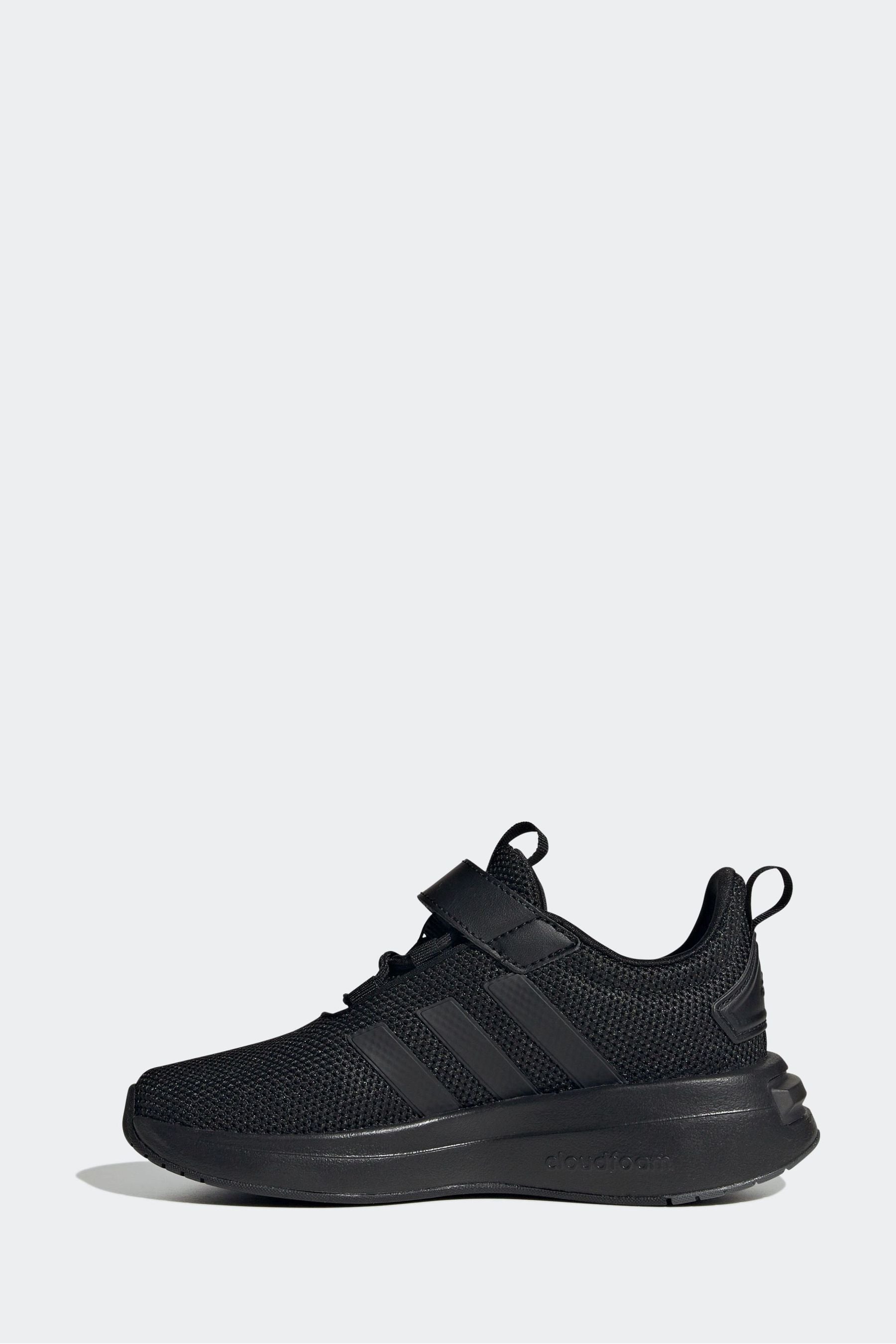 Black adidas Kids Sportswear Racer TR23 Trainers