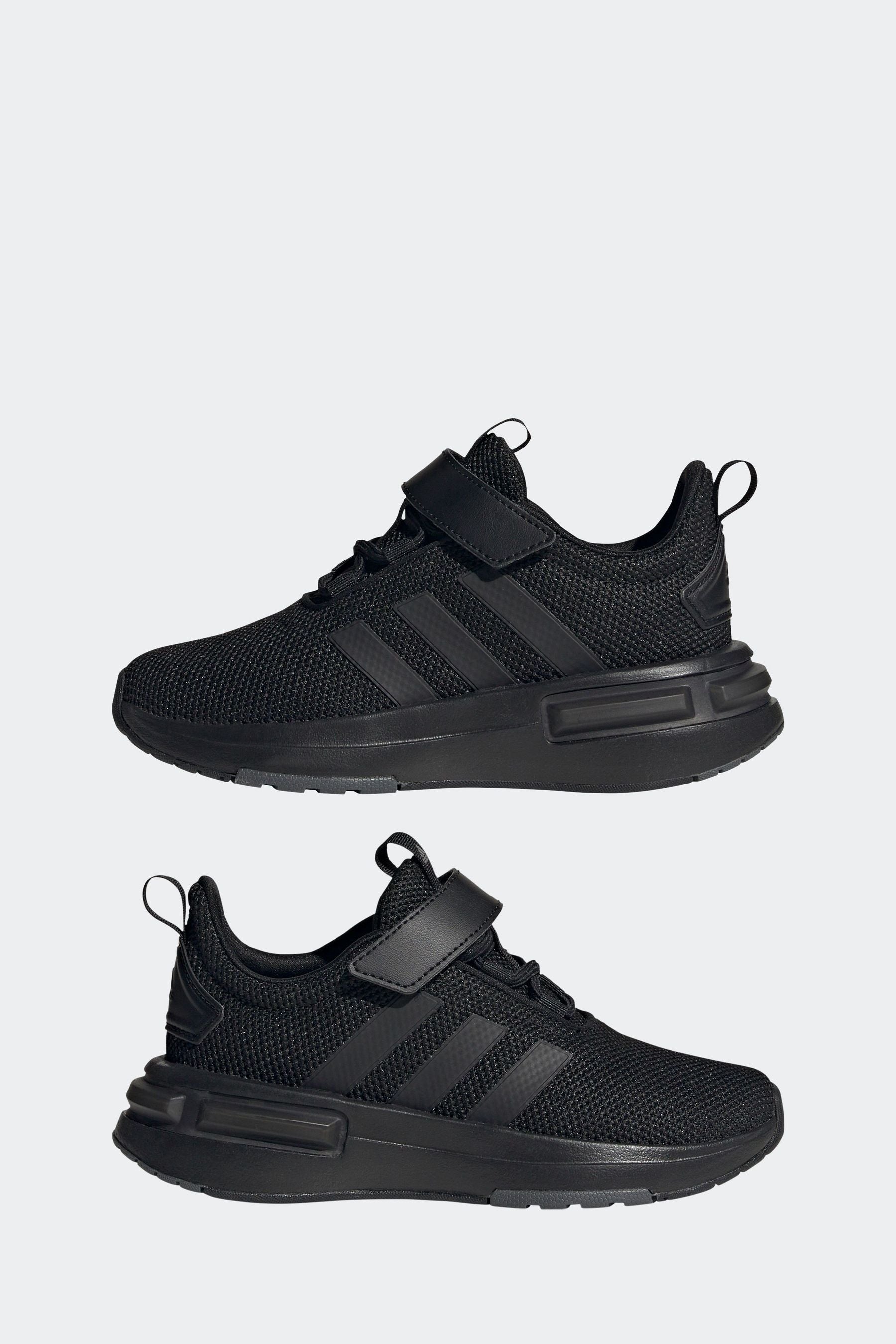 Black adidas Kids Sportswear Racer TR23 Trainers