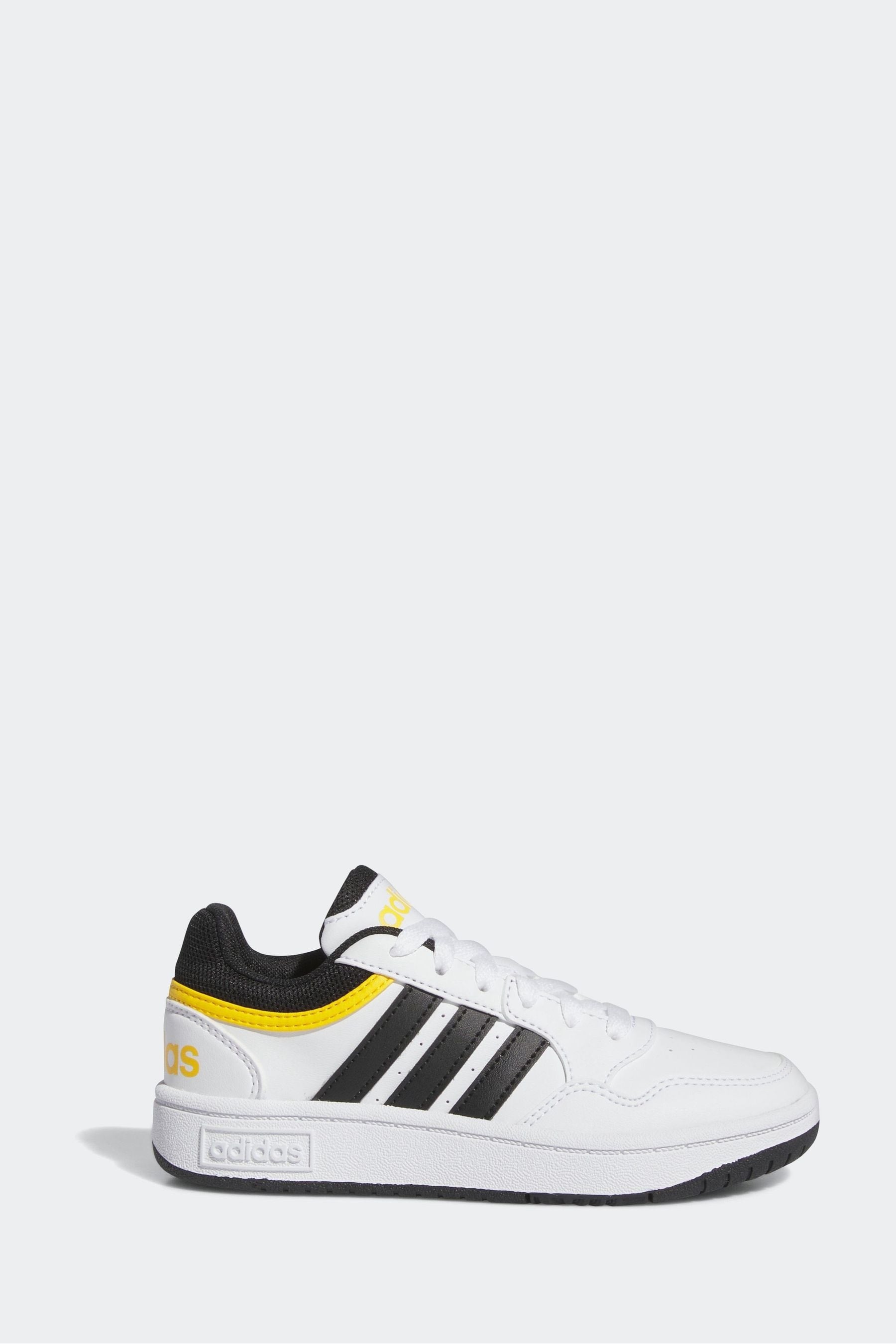 Yellow/Black adidas Hoops Trainers