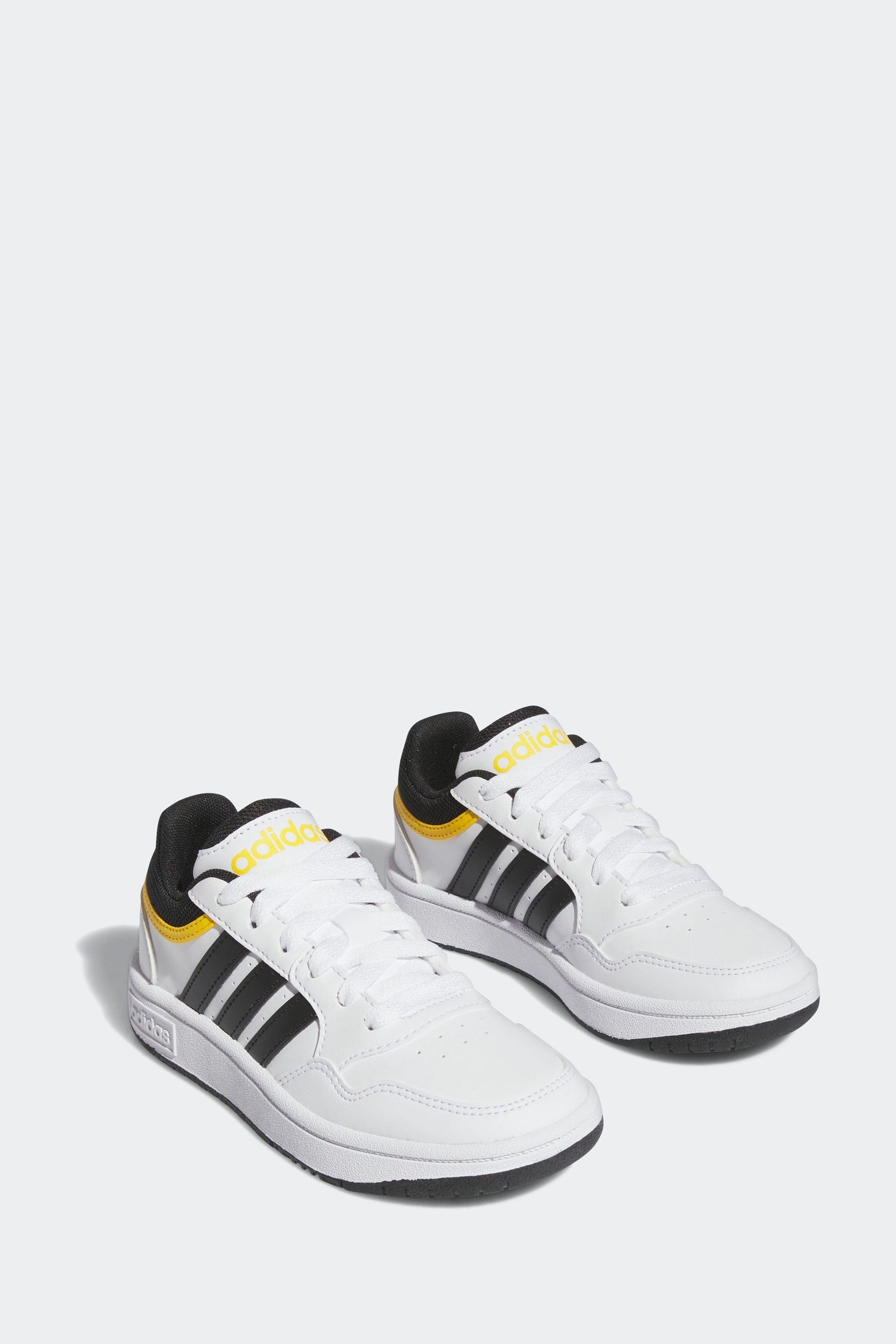 Yellow/Black adidas Hoops Trainers