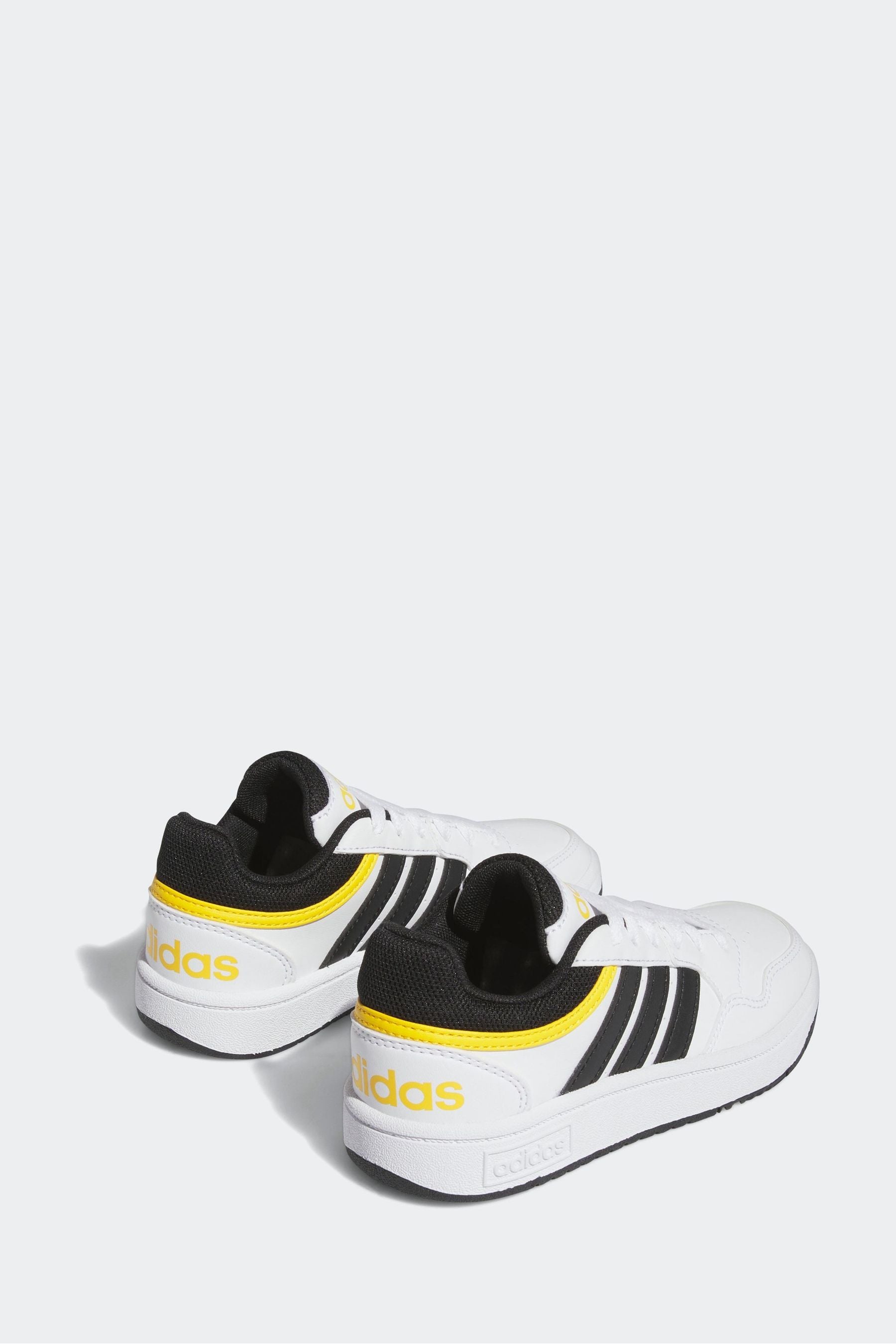 Yellow/Black adidas Hoops Trainers