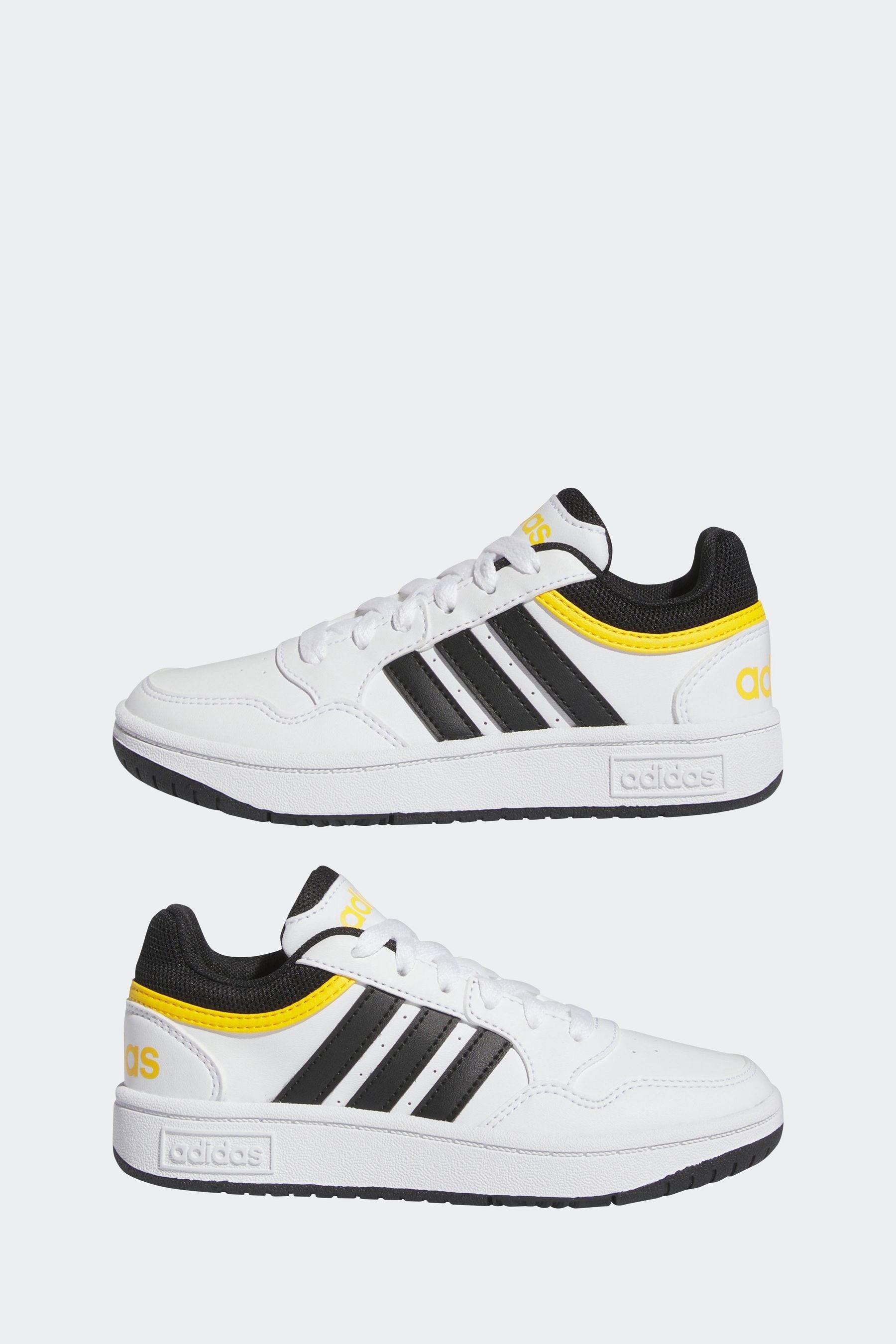 Yellow/Black adidas Hoops Trainers