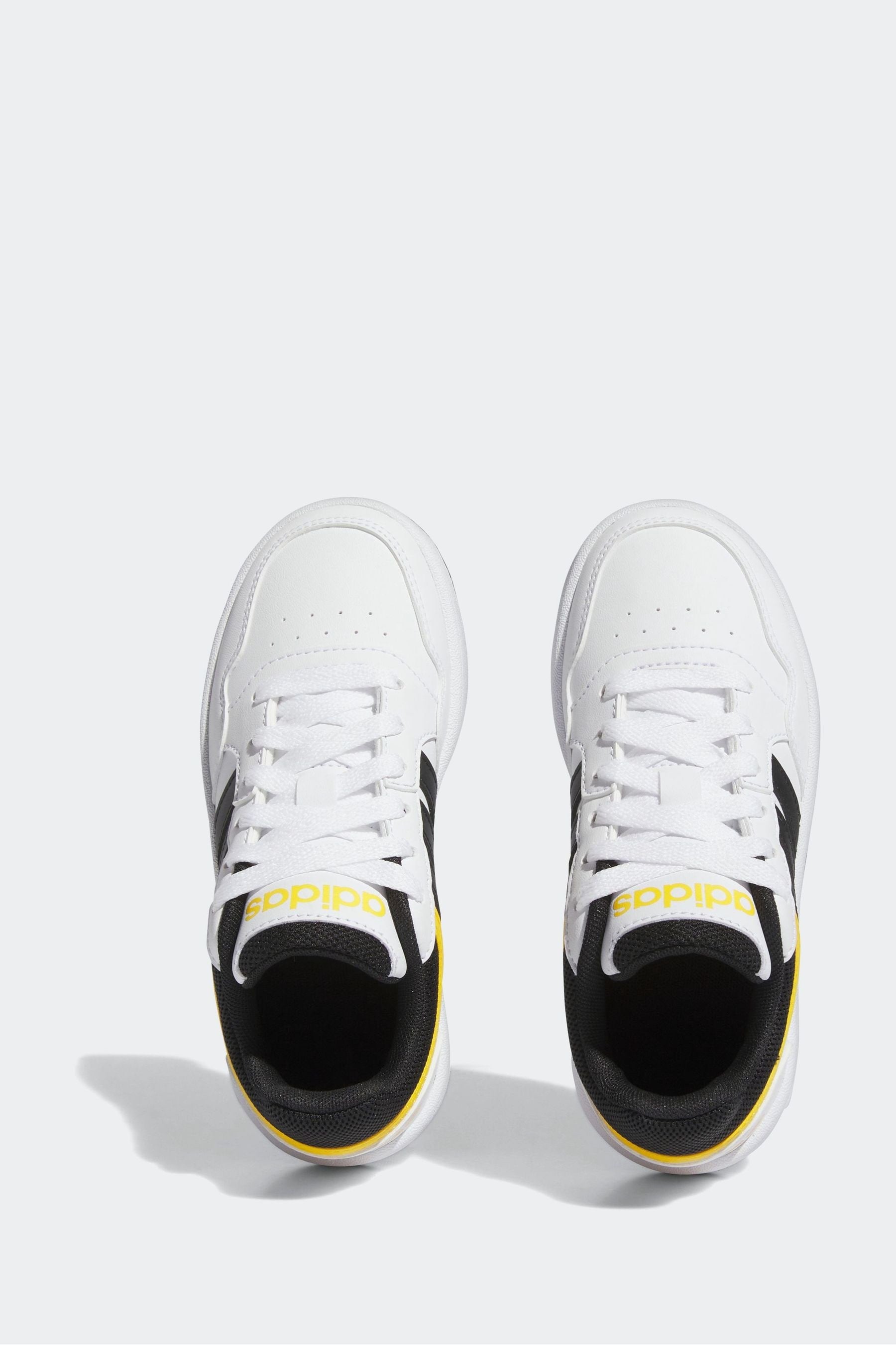 Yellow/Black adidas Hoops Trainers