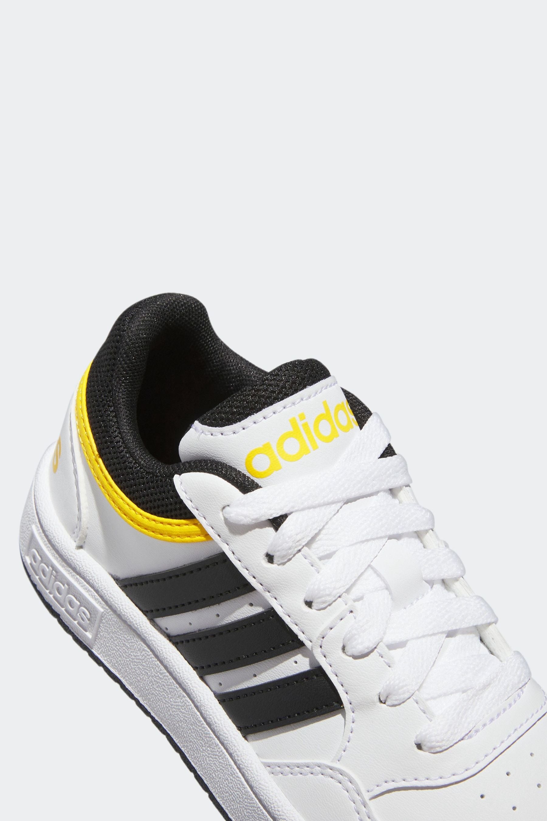 Yellow/Black adidas Hoops Trainers