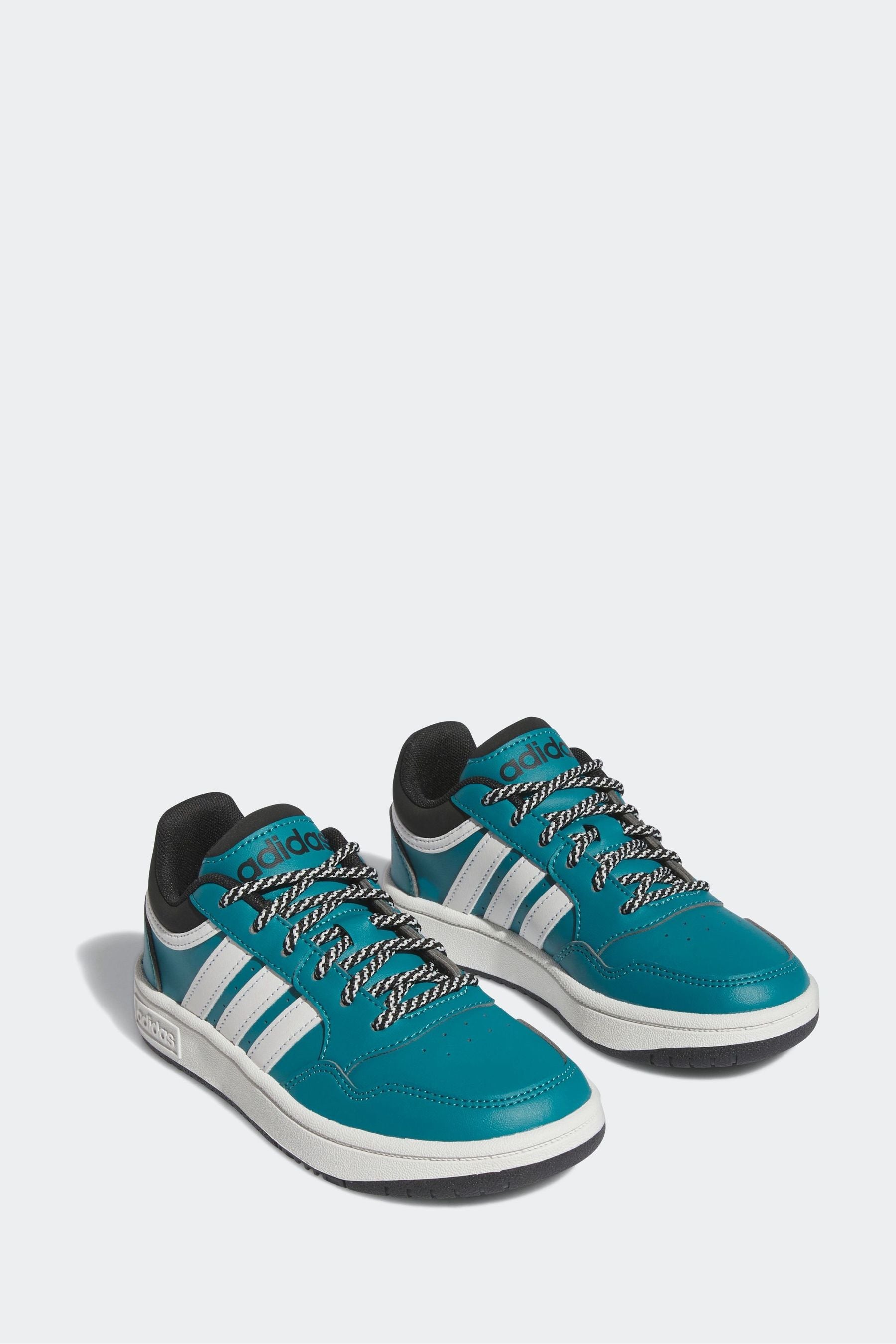 Green adidas Hoops Trainers