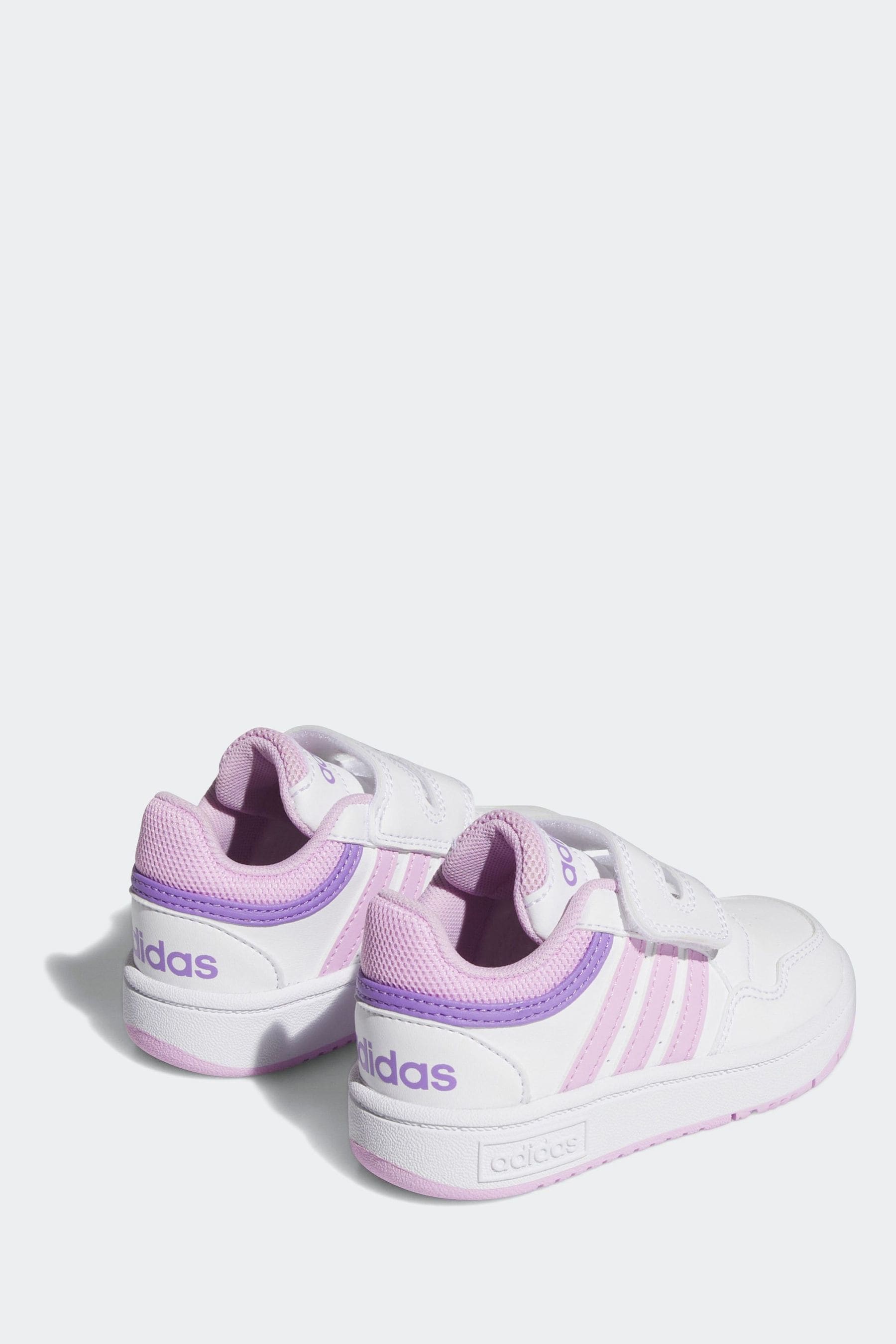 adidas Cream White Hoops Shoes