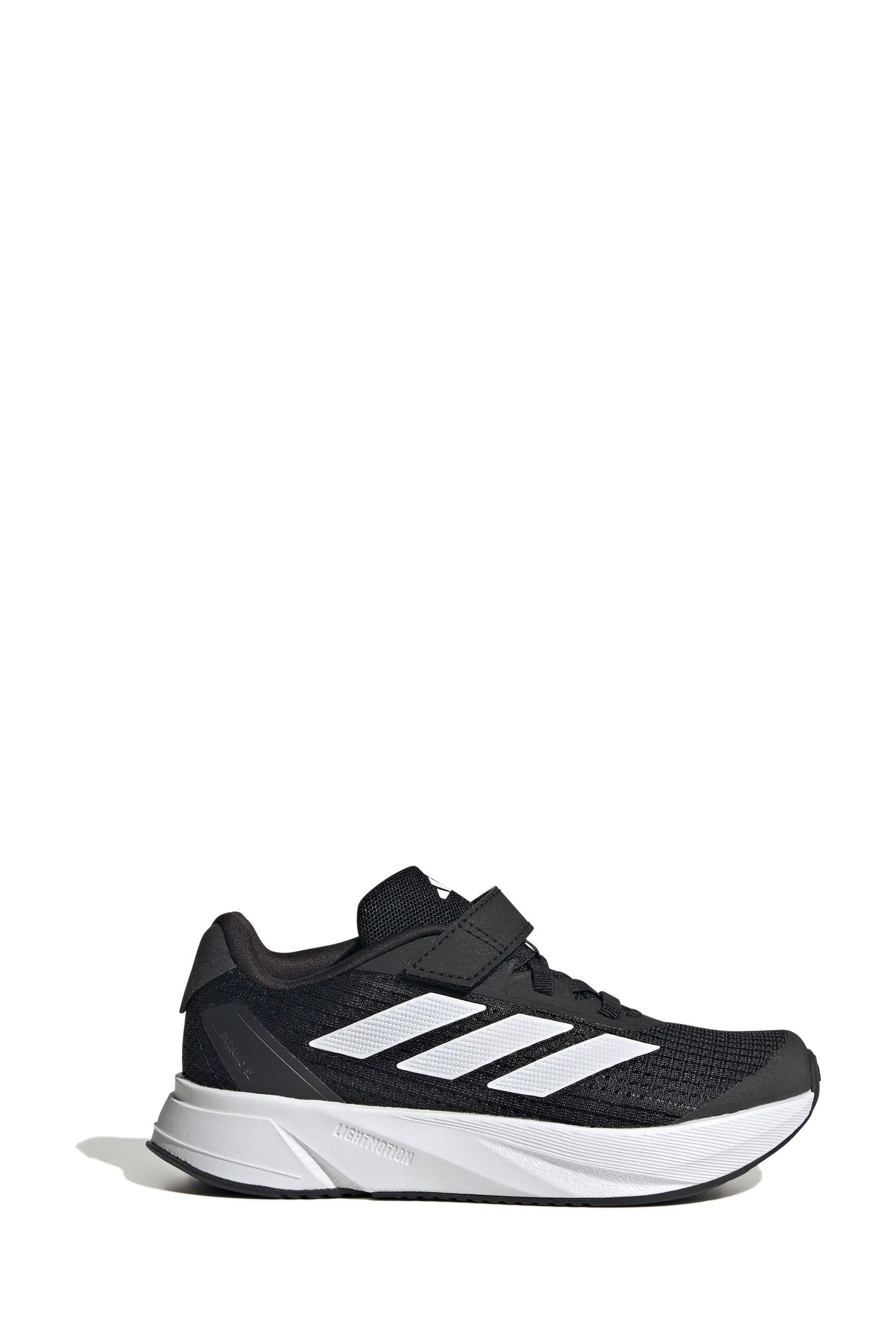 Black/White adidas Kids Duramo SL Trainers