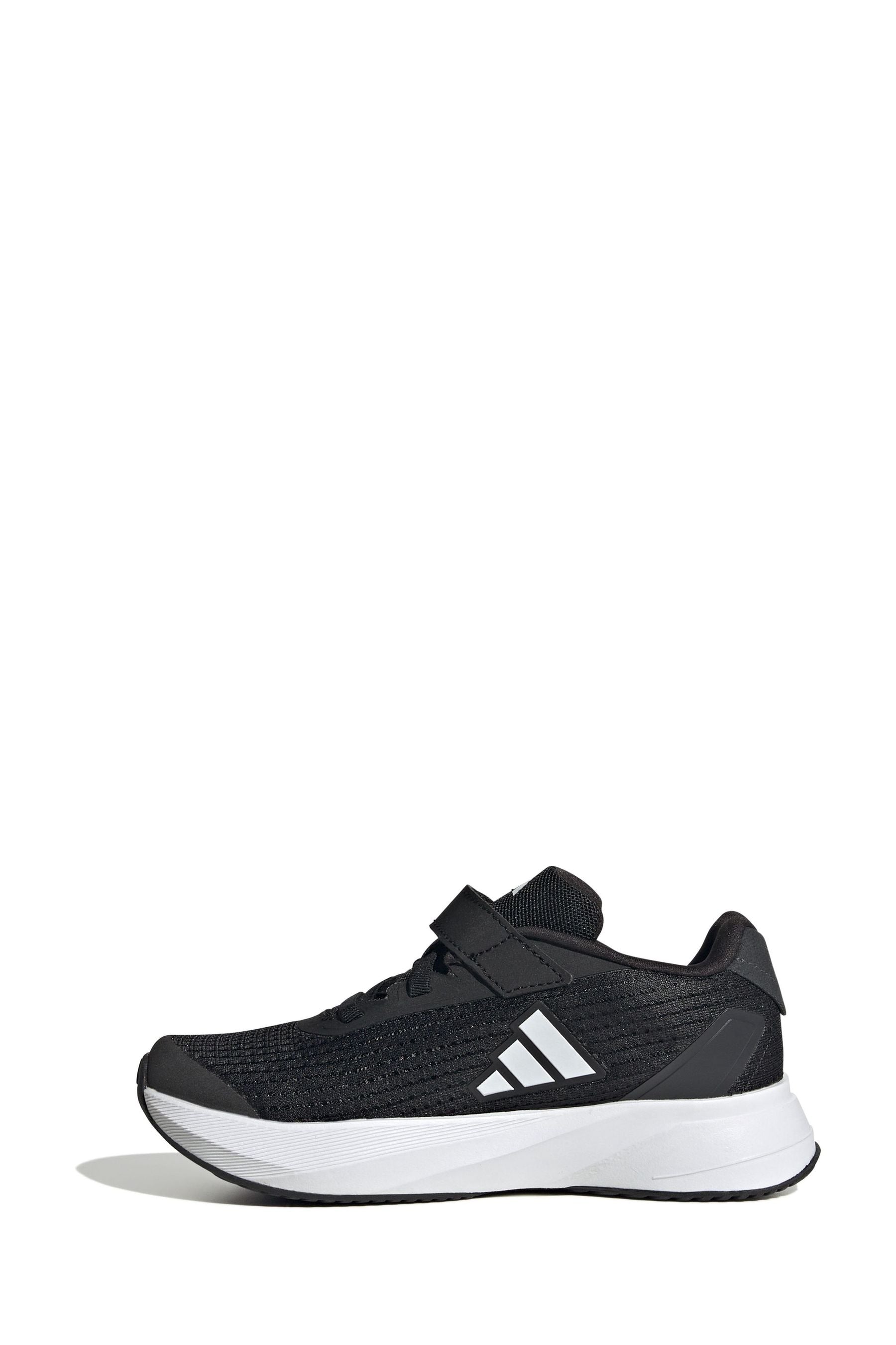 Black/White adidas Kids Duramo SL Trainers