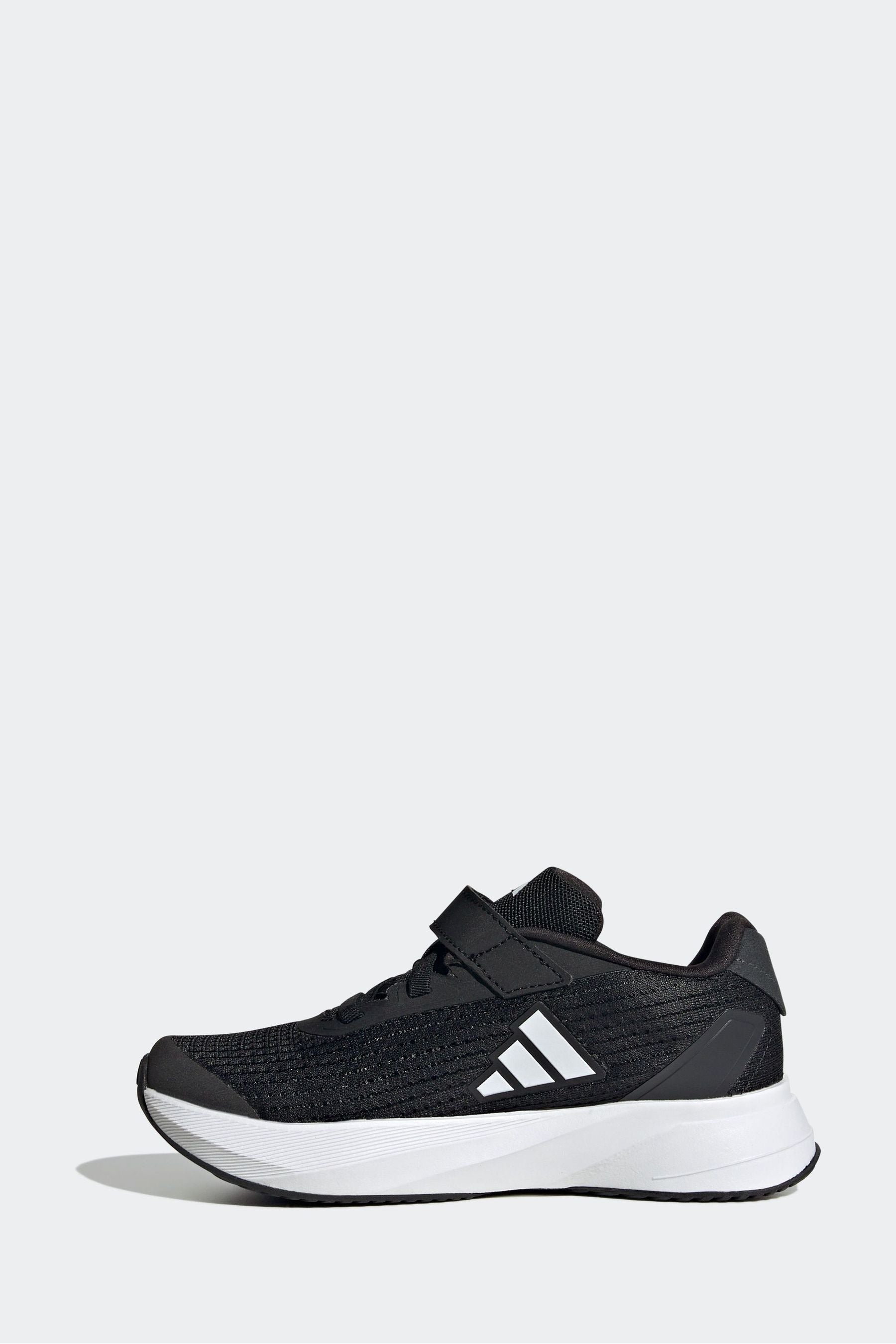 adidas Black/White Kids Duramo SL Trainers