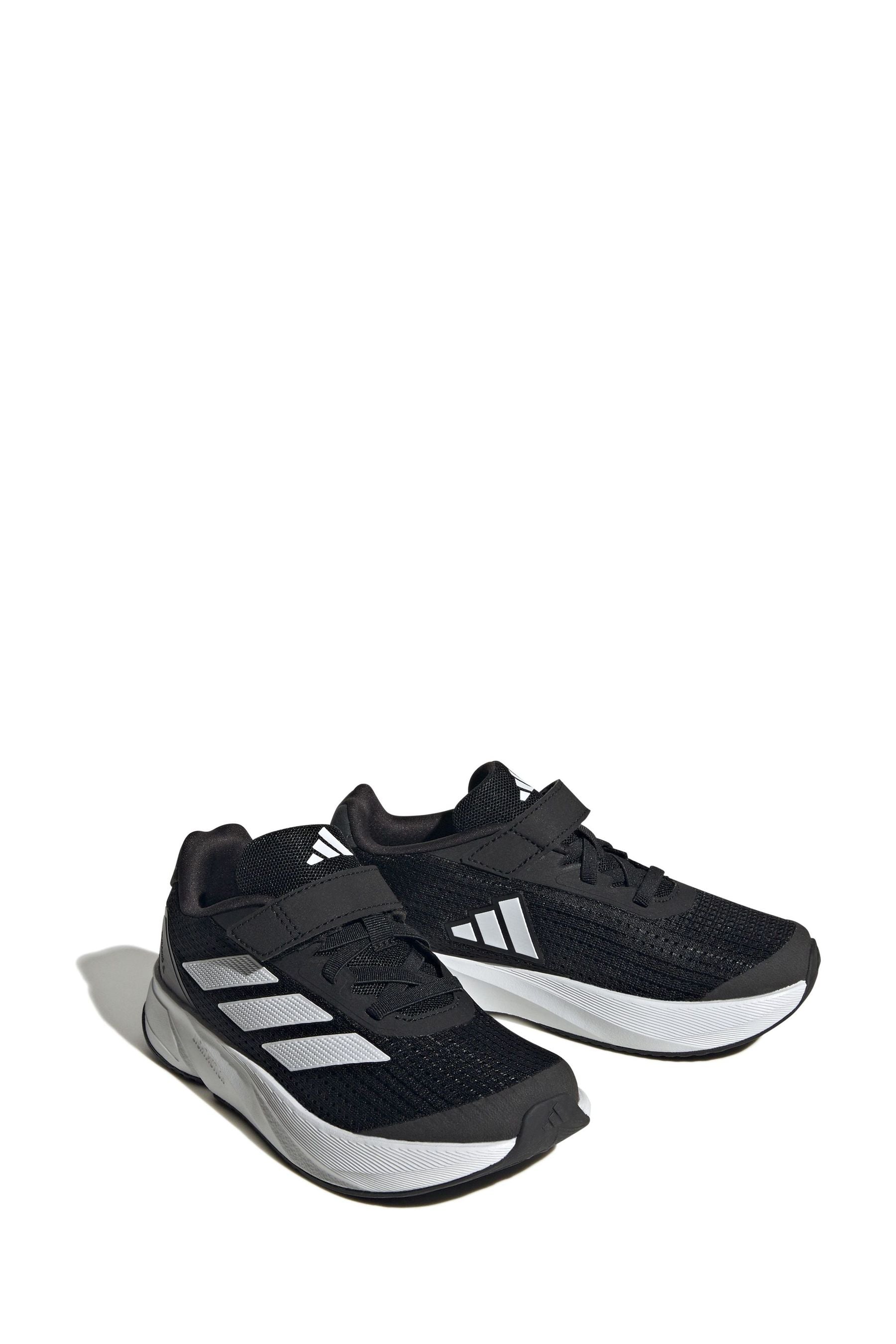 Black/White adidas Kids Duramo SL Trainers