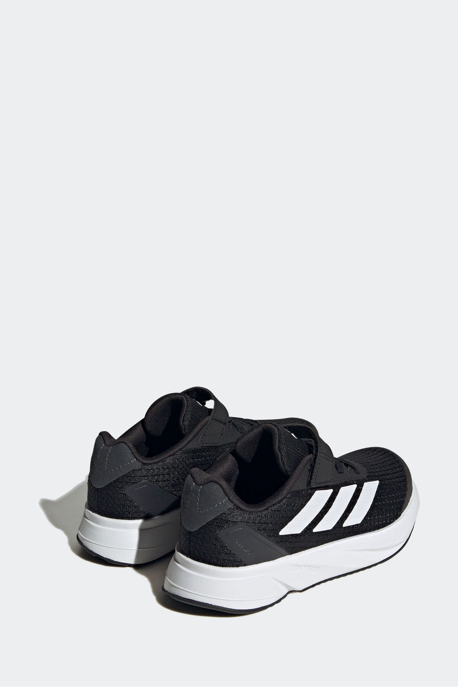 adidas Black/White Kids Duramo SL Trainers