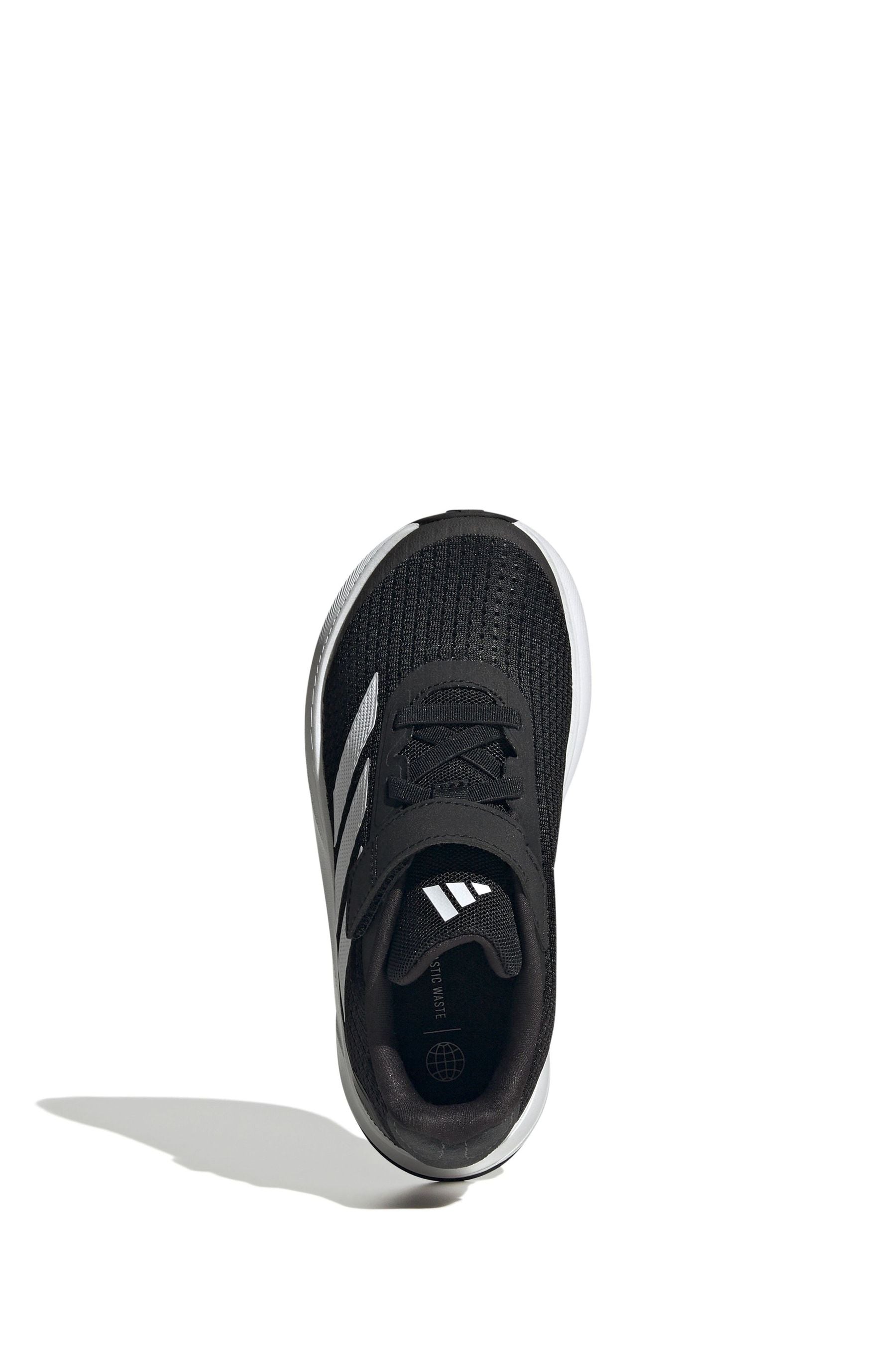 Black/White adidas Kids Duramo SL Trainers