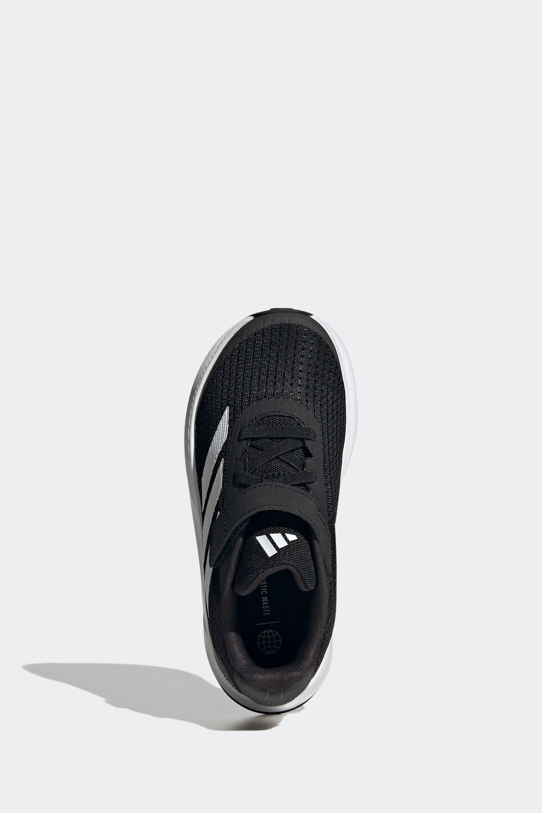 adidas Black/White Kids Duramo SL Trainers