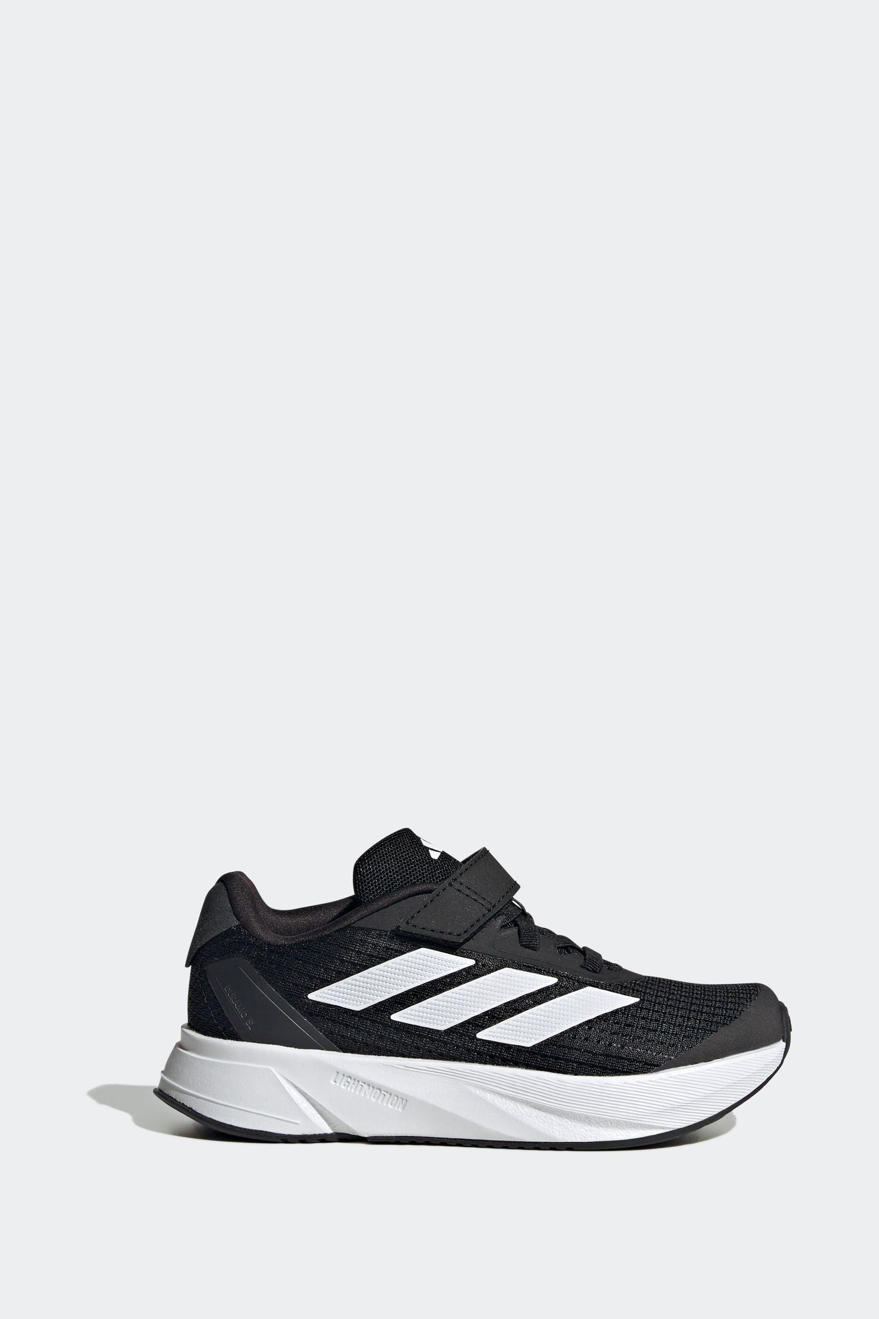 adidas Black/White Kids Duramo SL Trainers