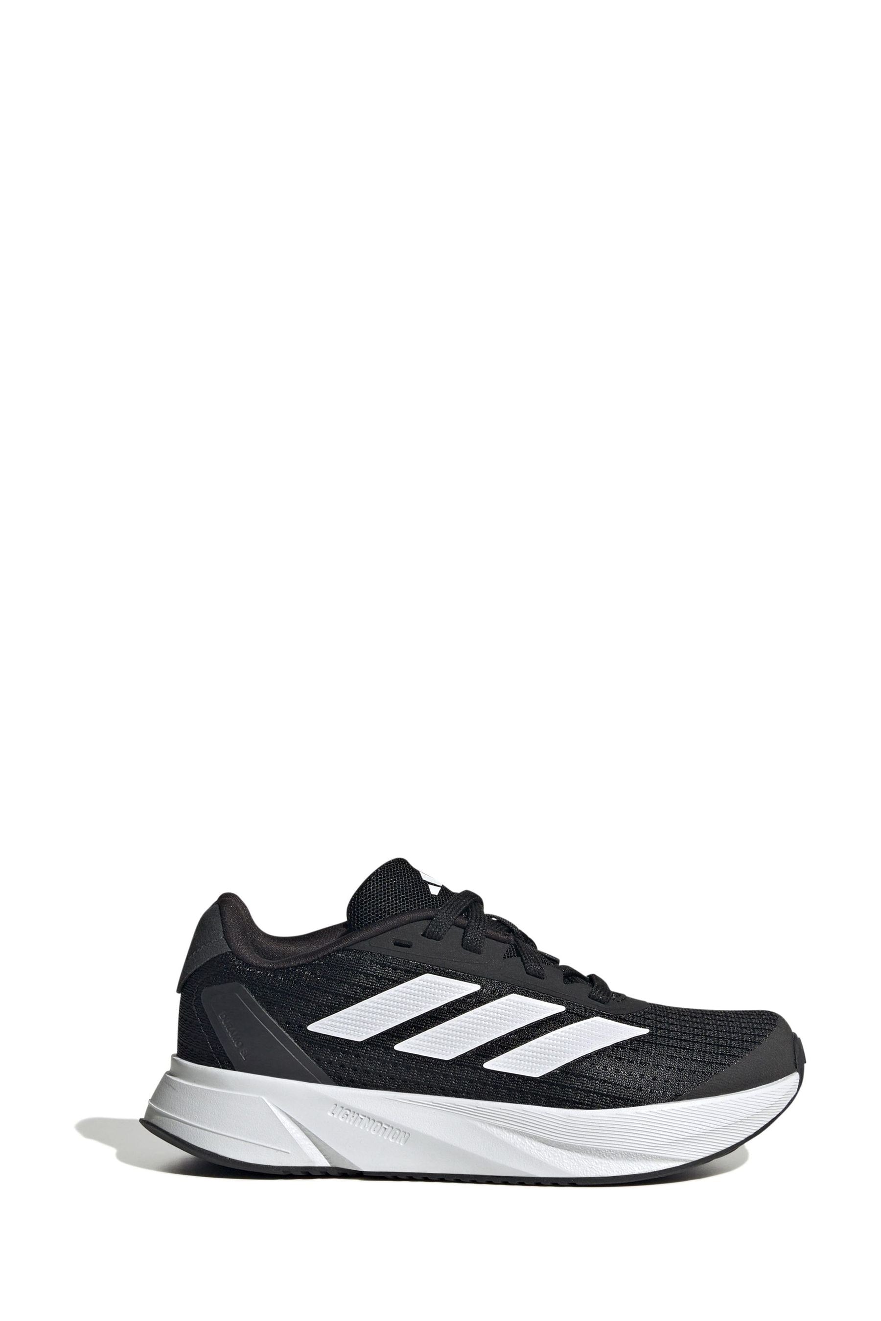 Black/White adidas Kids Duramo Shoes