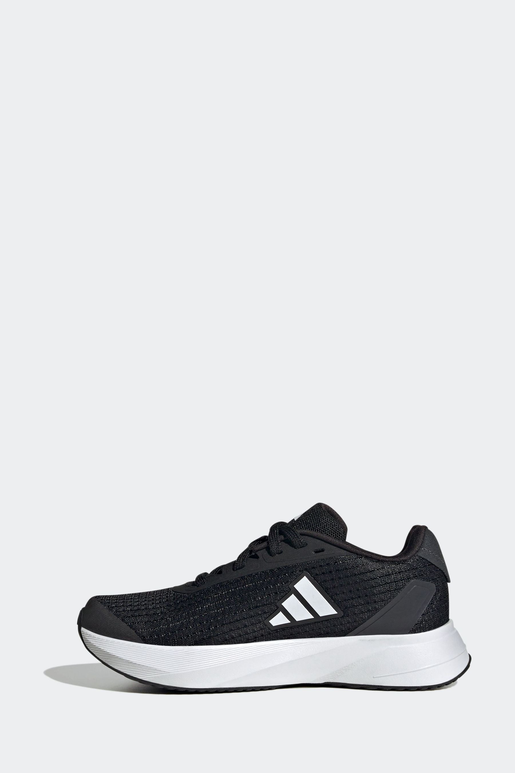 adidas Black/White Kids Duramo Shoes