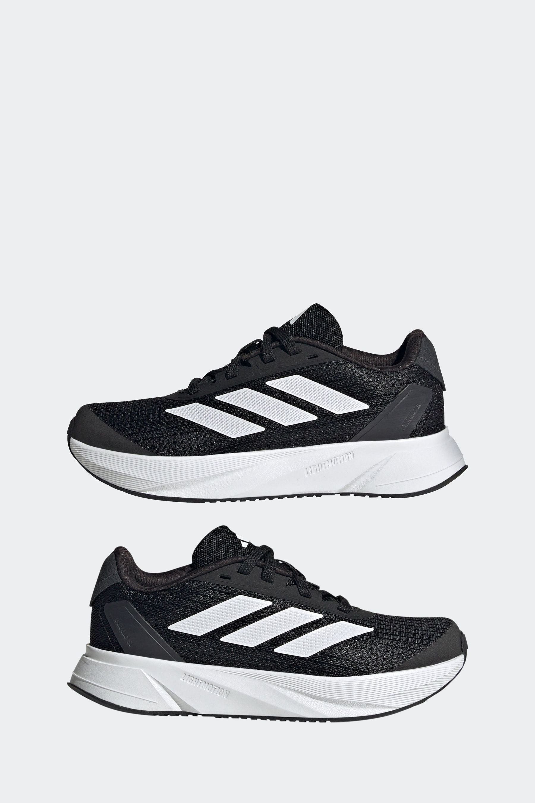 adidas Black/White Kids Duramo Shoes