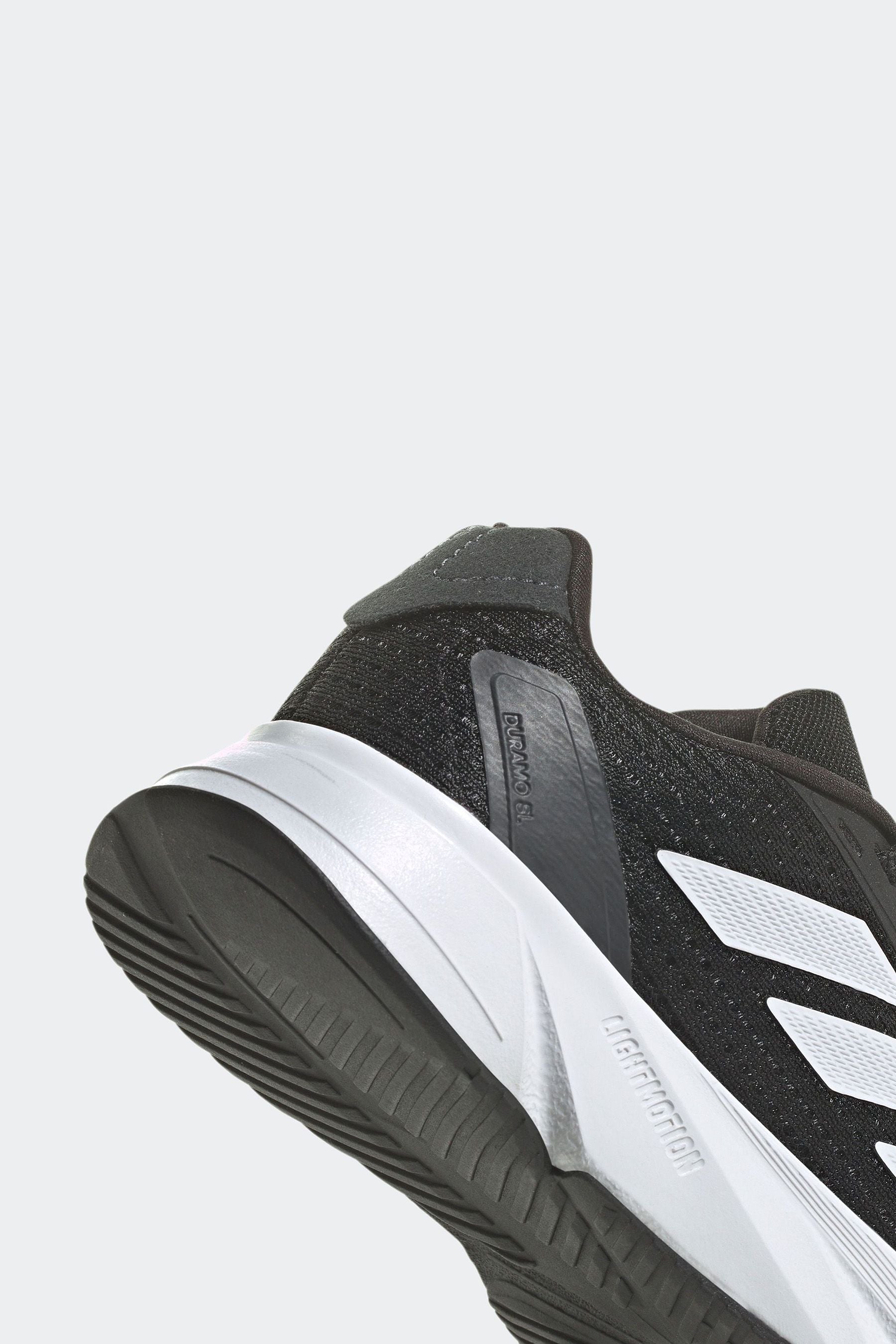 adidas Black/White Kids Duramo Shoes