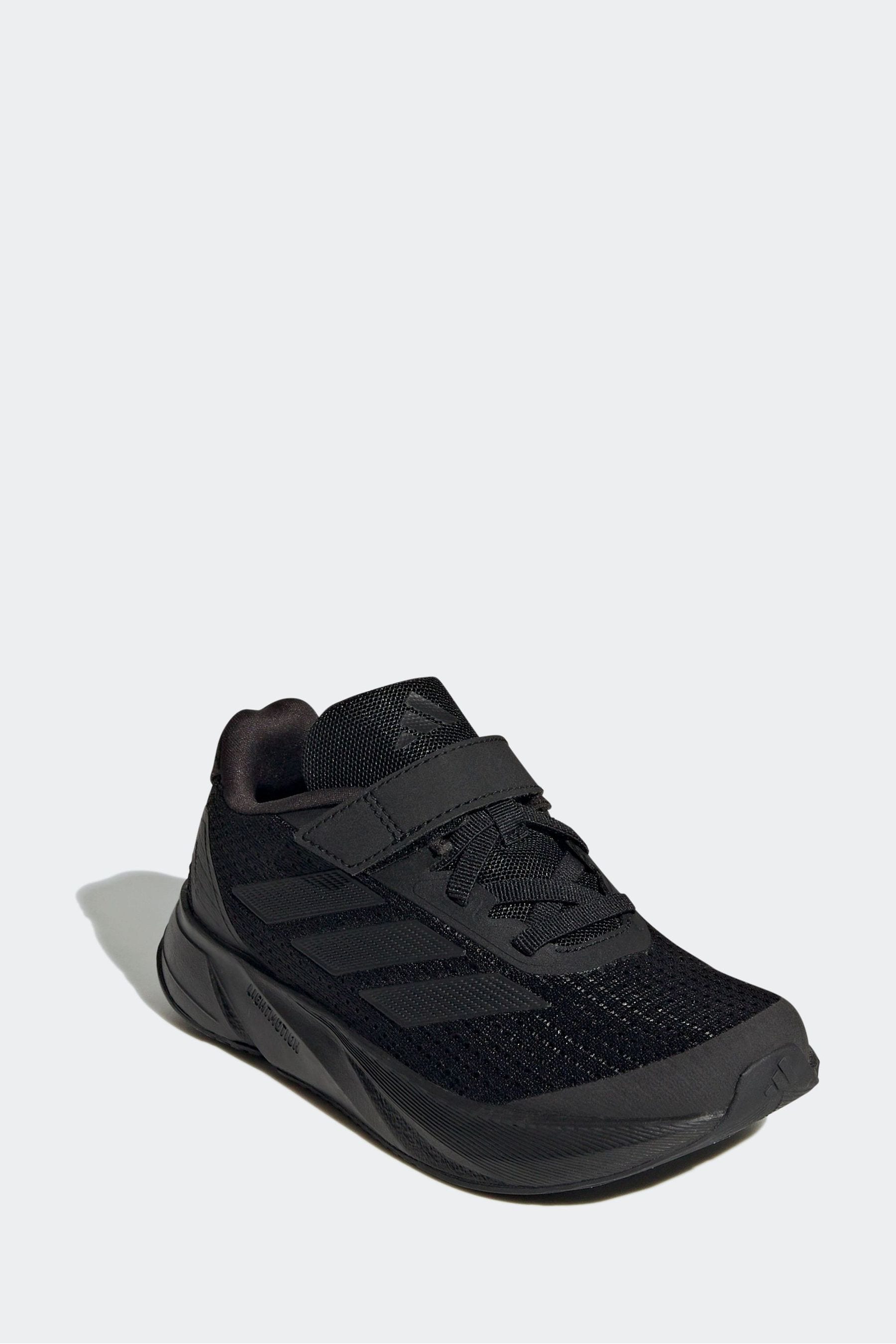 Black adidas Kids Duramo SL Trainers