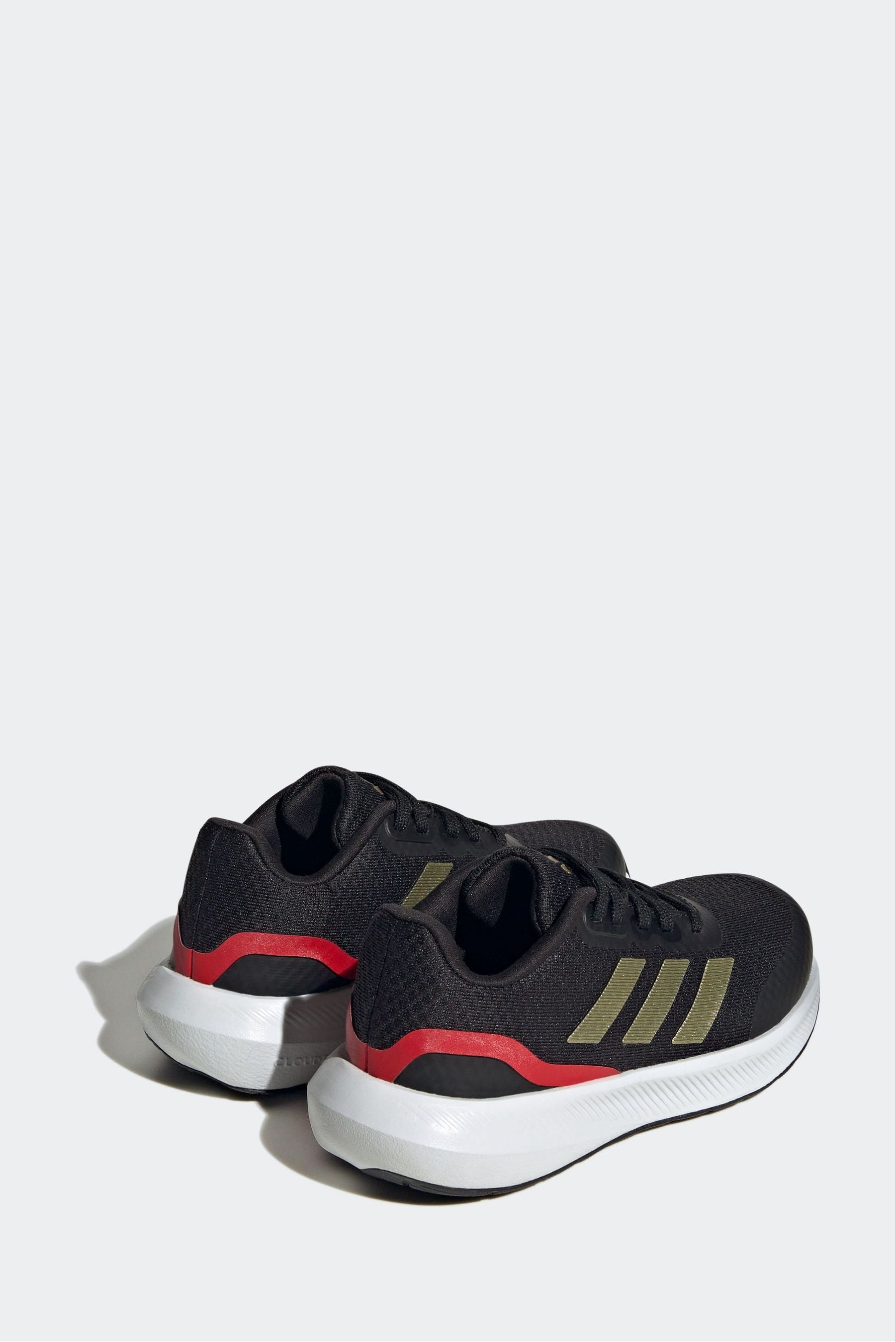 Black/Red adidas Runfalcon 3.0 Trainers