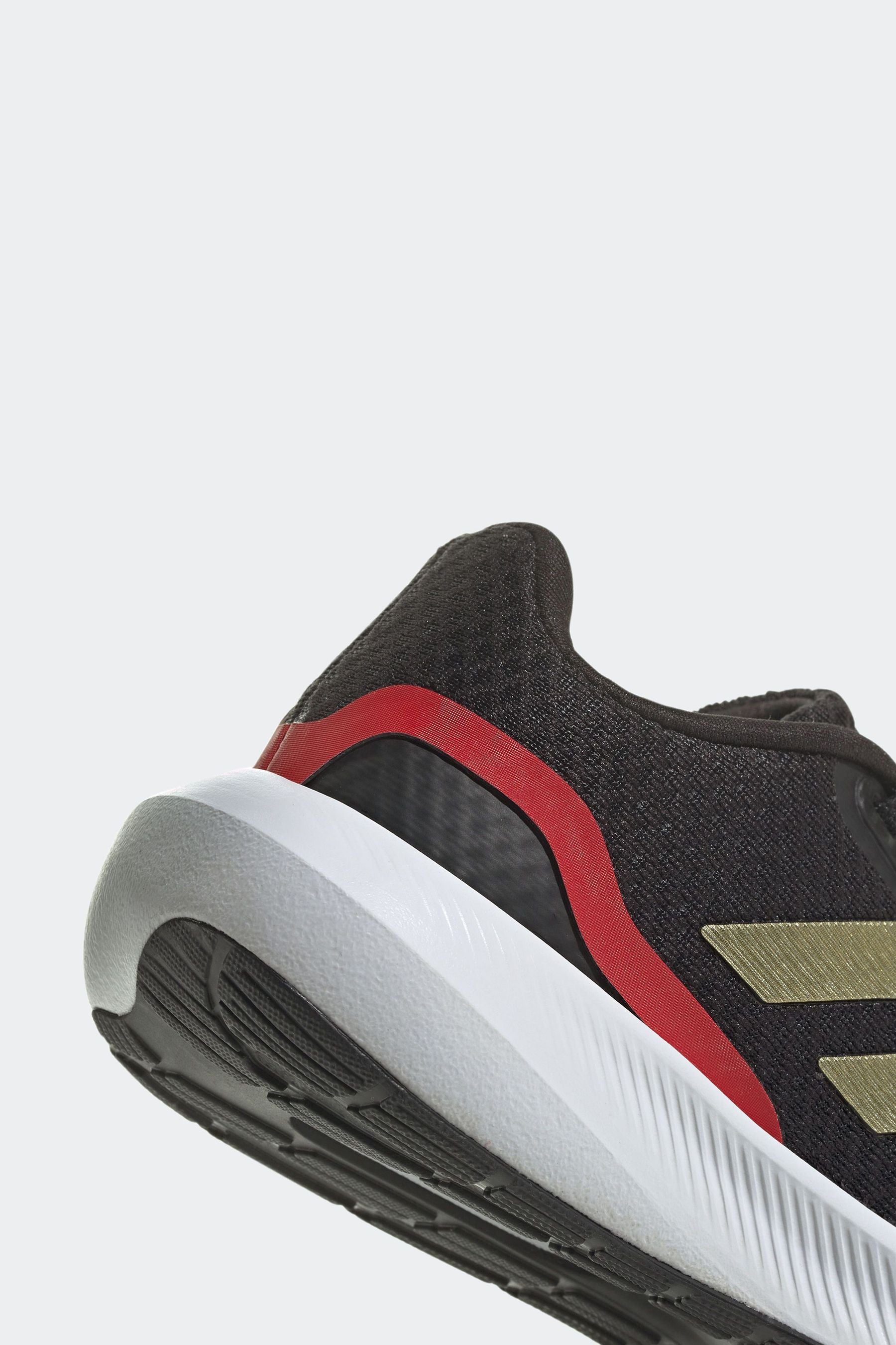 Black/Red adidas Runfalcon 3.0 Trainers