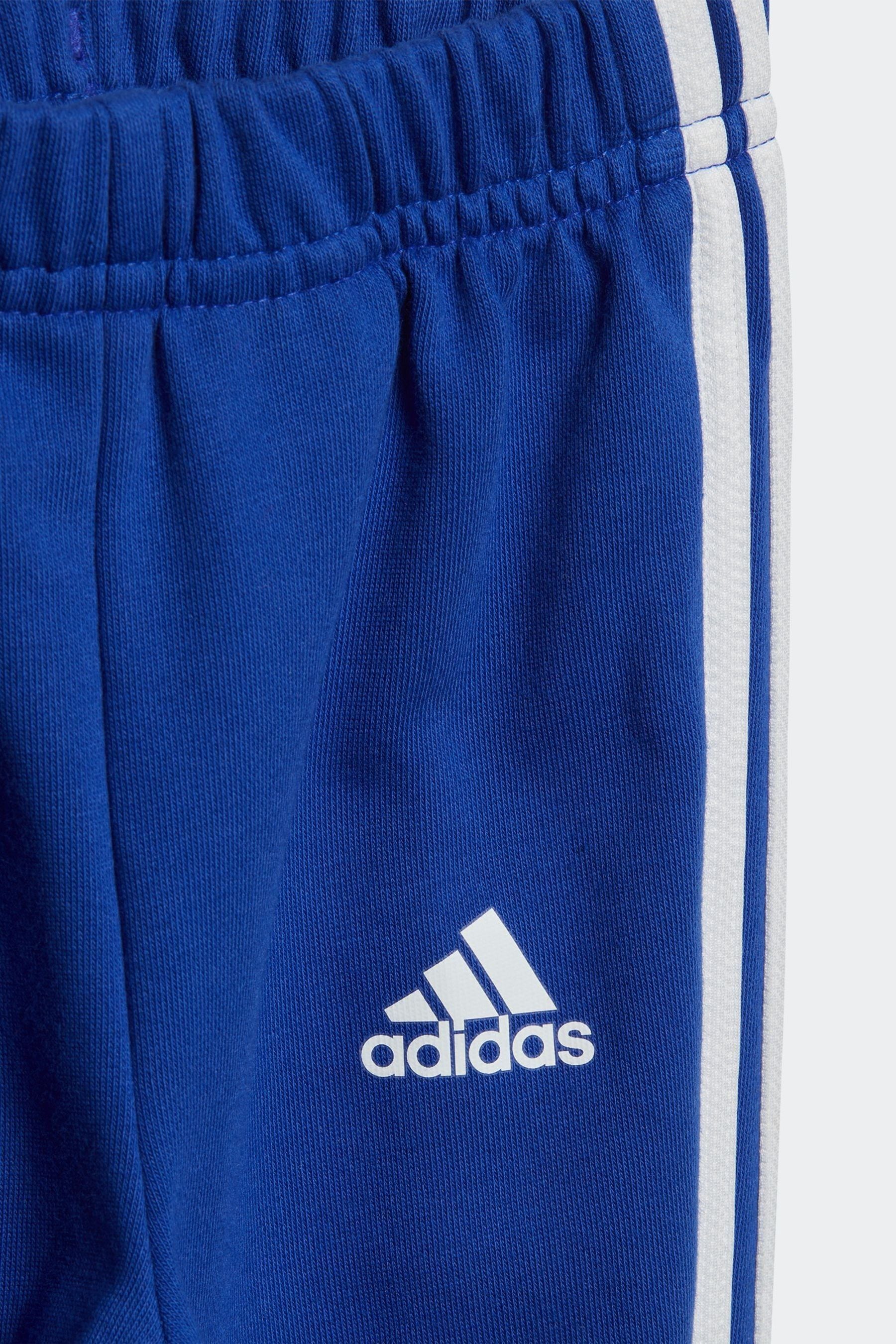 Grey adidas Infant Sportswear Essentials 3-Stripes Jogger Set