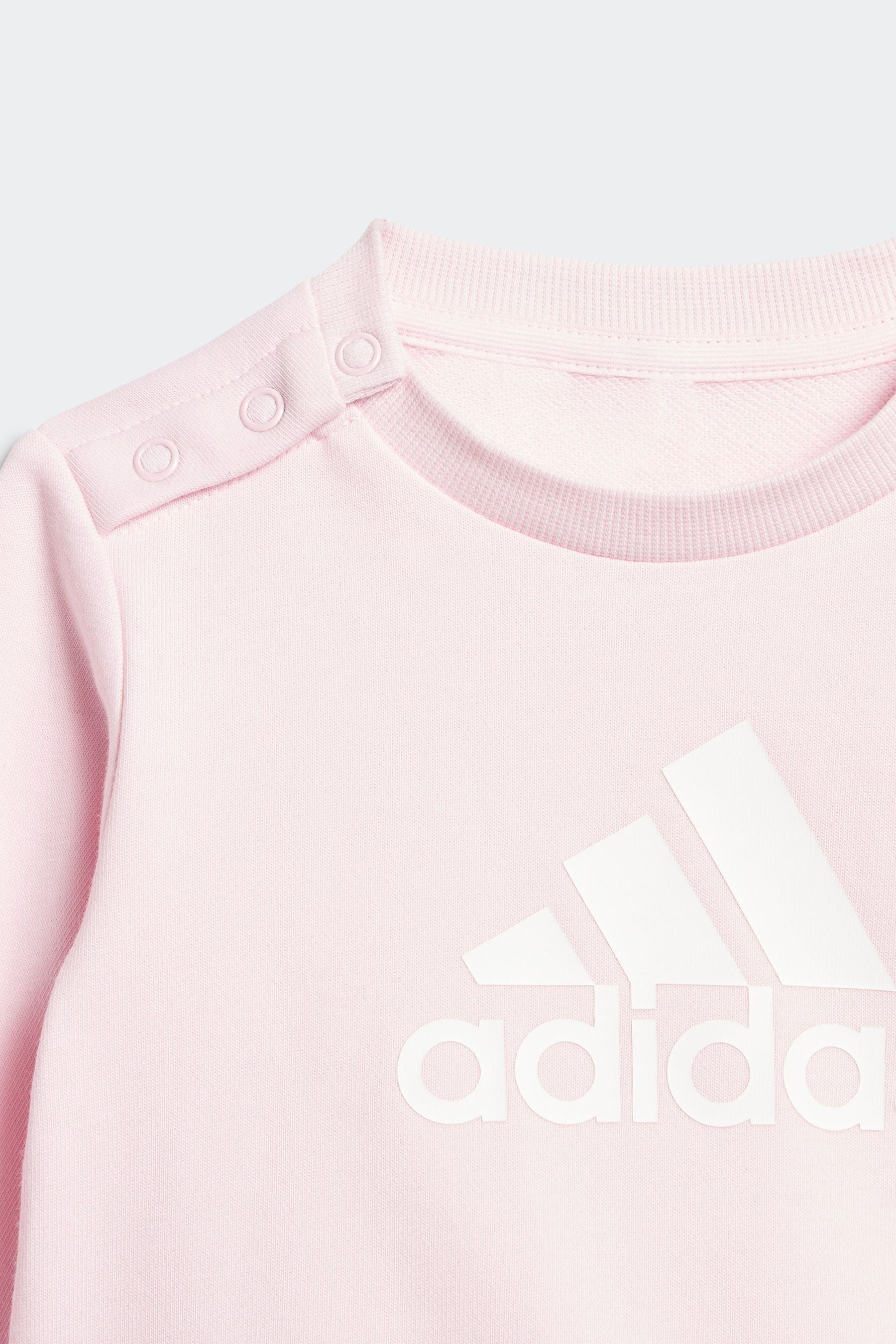 adidas Pink Sportswear Badge Of Sport French Terry Joggers