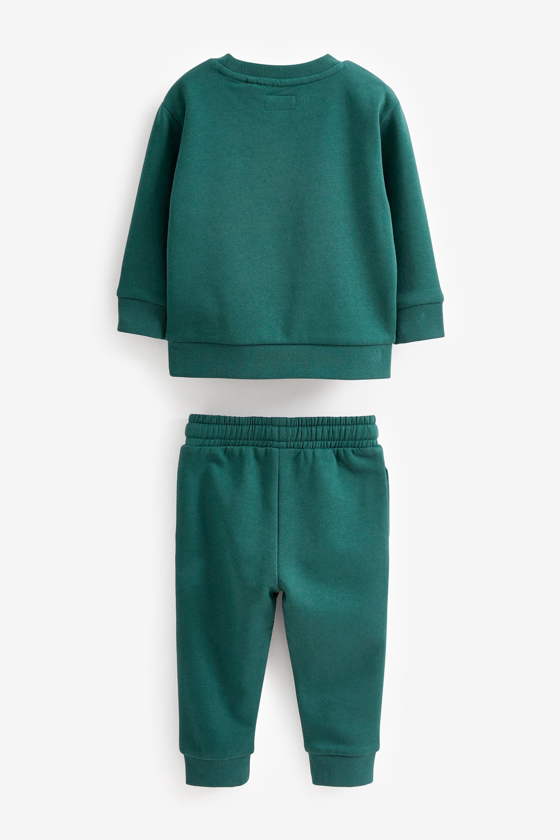 Green Jersey Sweatshirt And Joggers Set (3mths-7yrs)