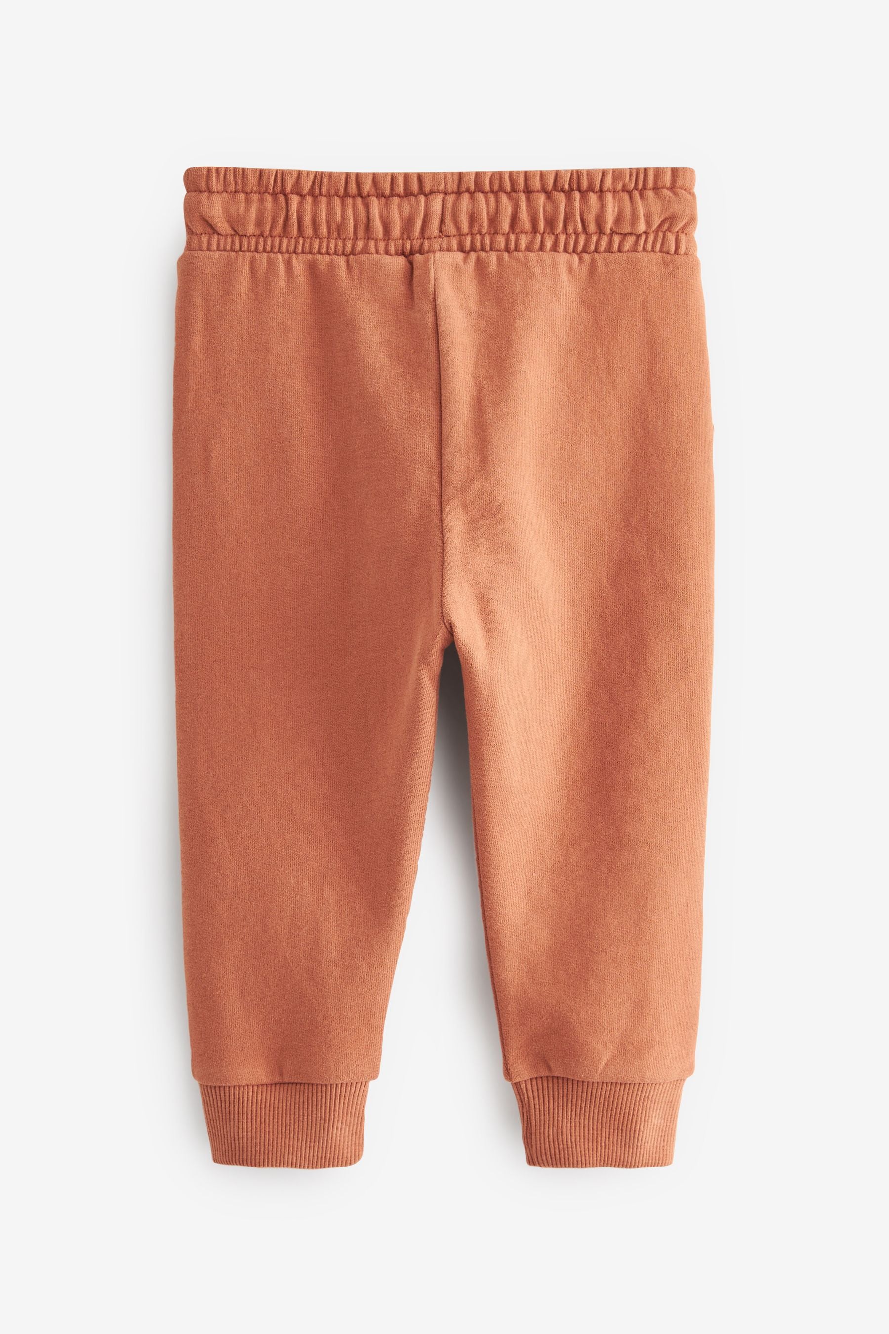 Rust Brown Soft Touch Jersey Joggers (3mths-7yrs)