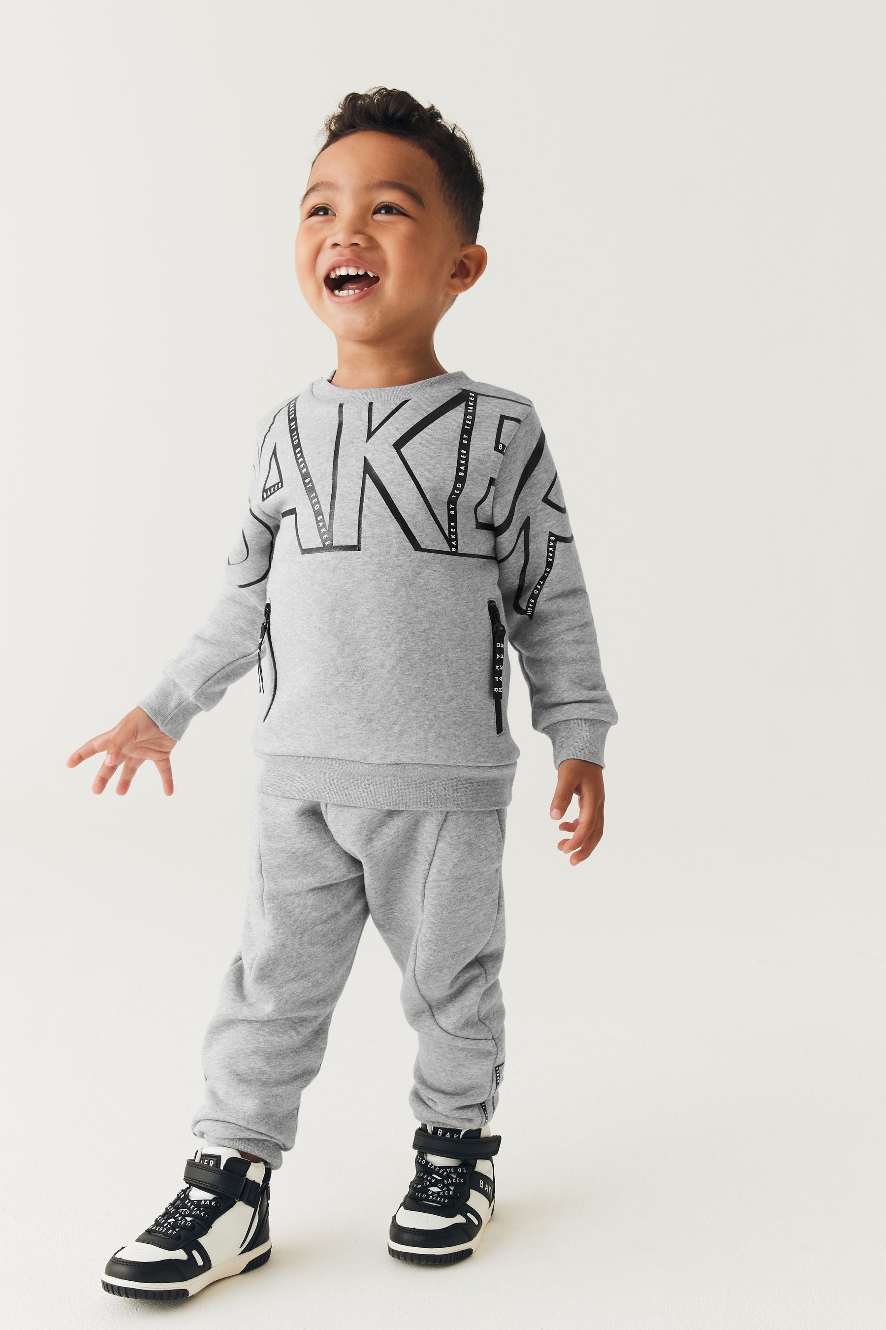 Baker by Ted Baker (0-6yrs) Letter Sweater and Jogger Set