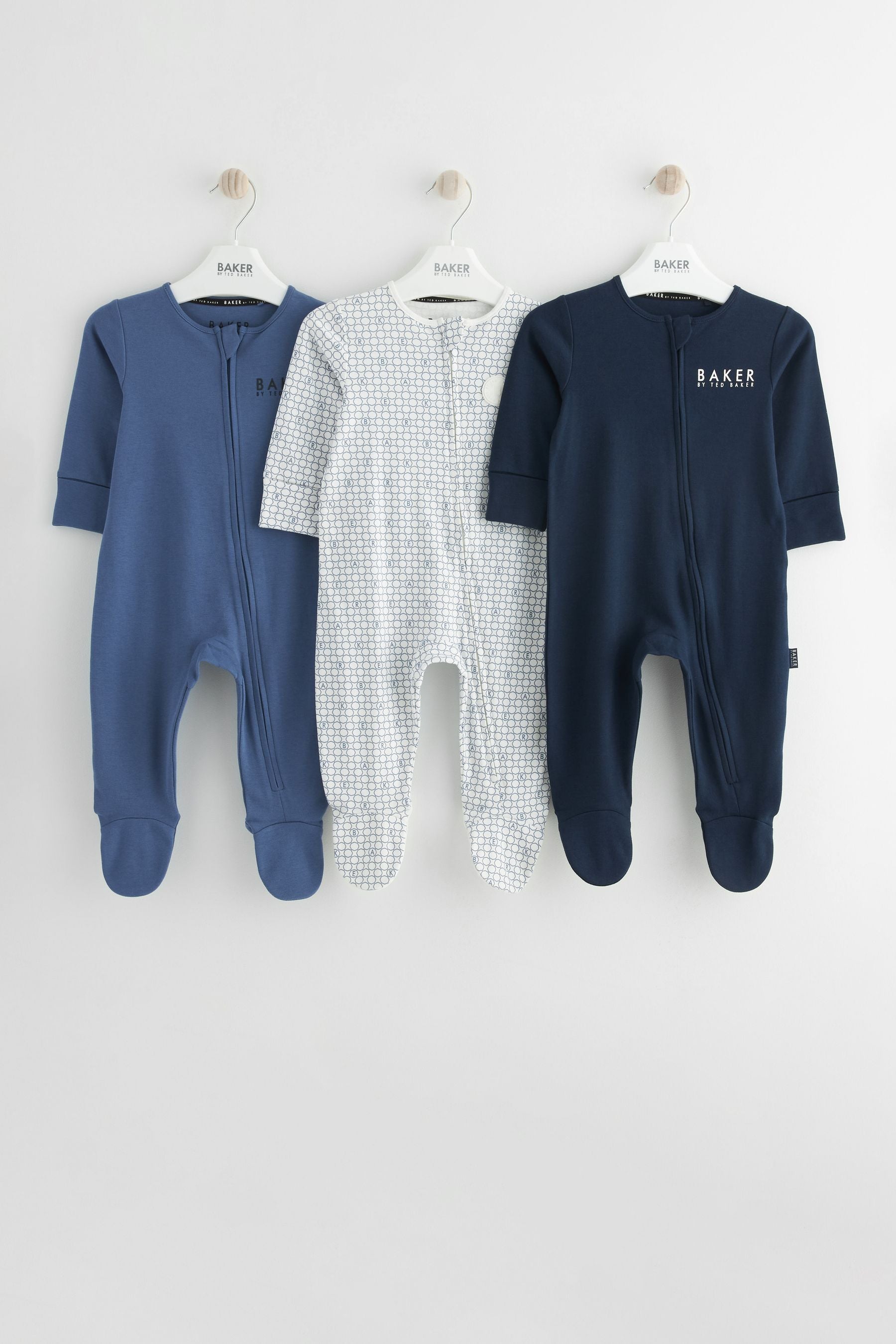 Baker by Ted Baker Sleepsuit 3 Pack