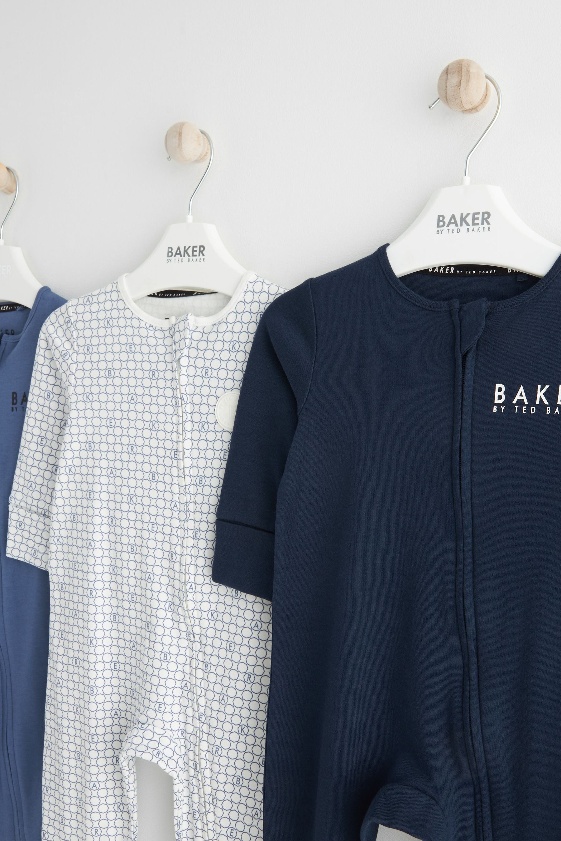 Baker by Ted Baker Sleepsuit 3 Pack