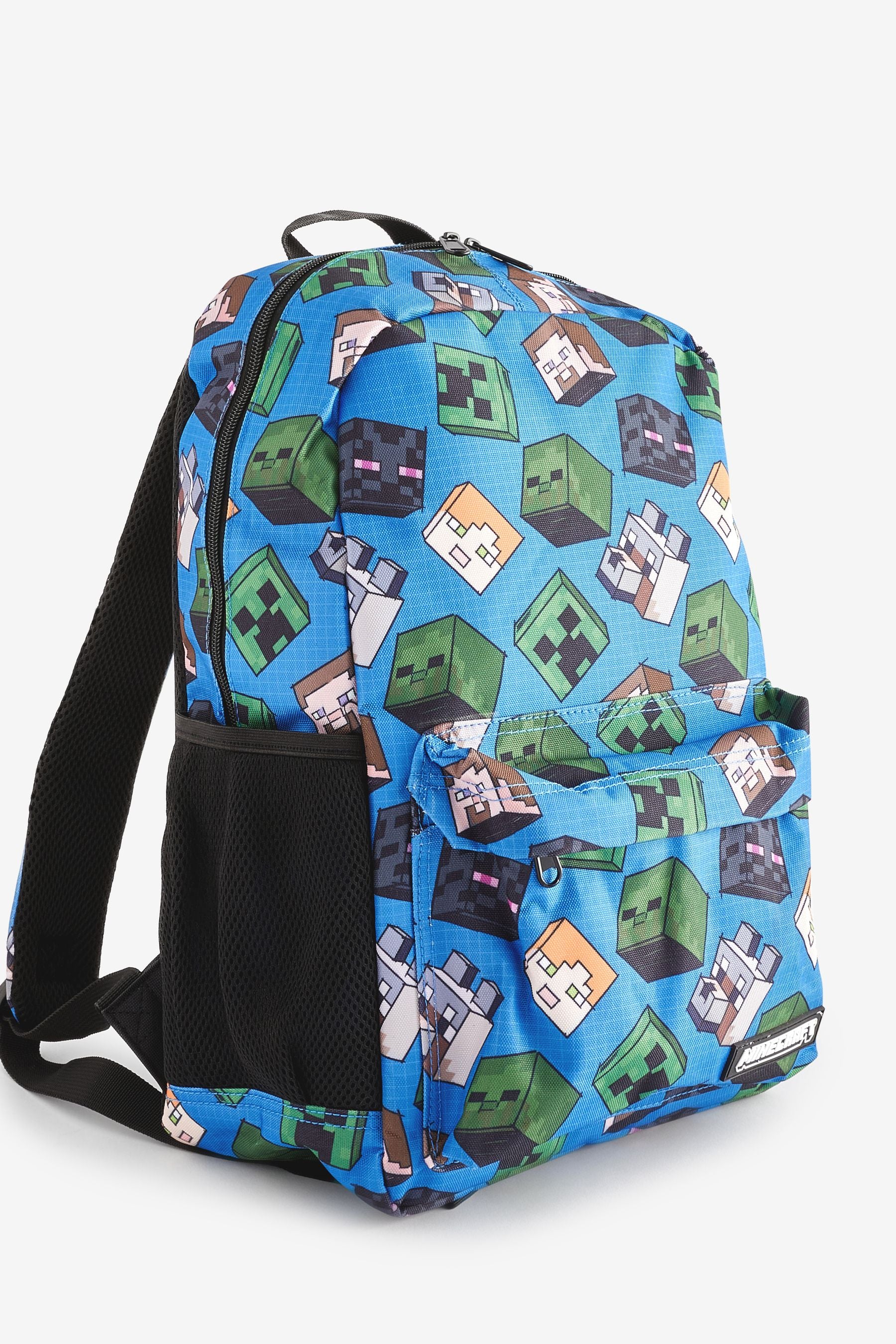 Minecraft Blue Backpack